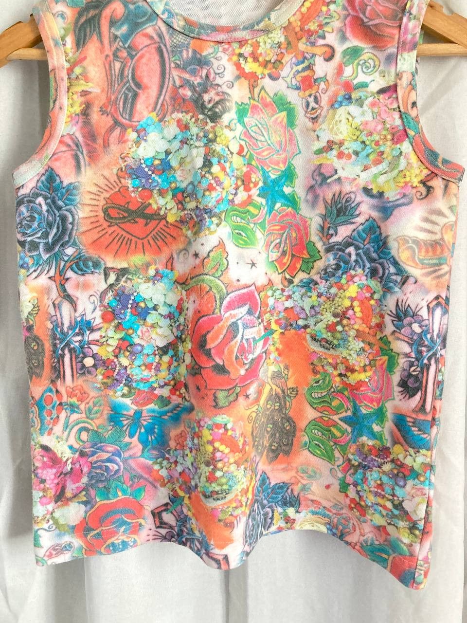 Comme des Garcons S/S04 Tattoo Printed Tank Top Size S / US 4 / IT 40 - 5 Thumbnail