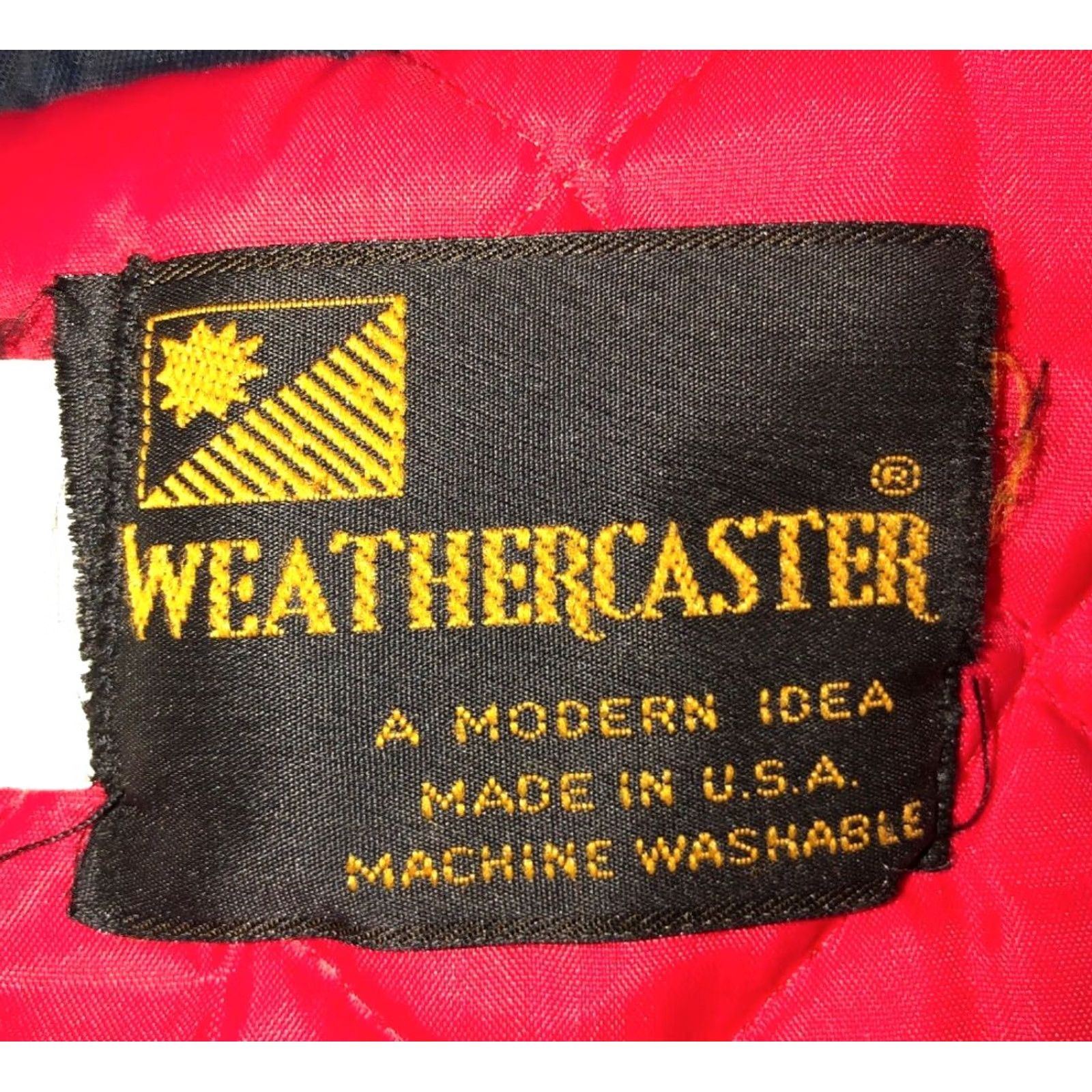 Vintage WeatherCaster USA Jacket Quilted Full Zip L Men Navy Blue WeatherCaster USA Mens Navy Blue Quilted Full Zip Jacket Size L Size US L / EU 52-54 / 3 - 6 Thumbnail