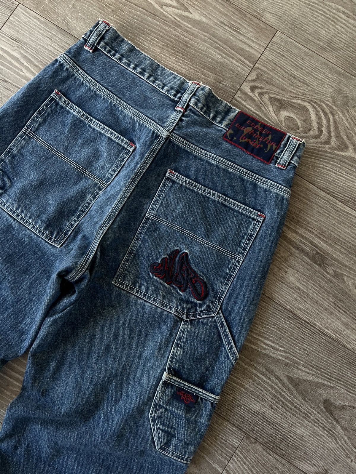 Other ‼️Westside style Caesar Washington Jr. Patch Pocket Jeans‼️ Size US 31 - 10 Thumbnail