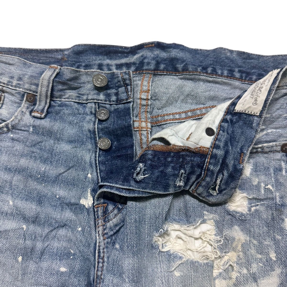Denim & Supply Ralph Lauren × Polo Ralph Lauren Distressed Shorts Denim Size US 28 / EU 44 - 5 Thumbnail