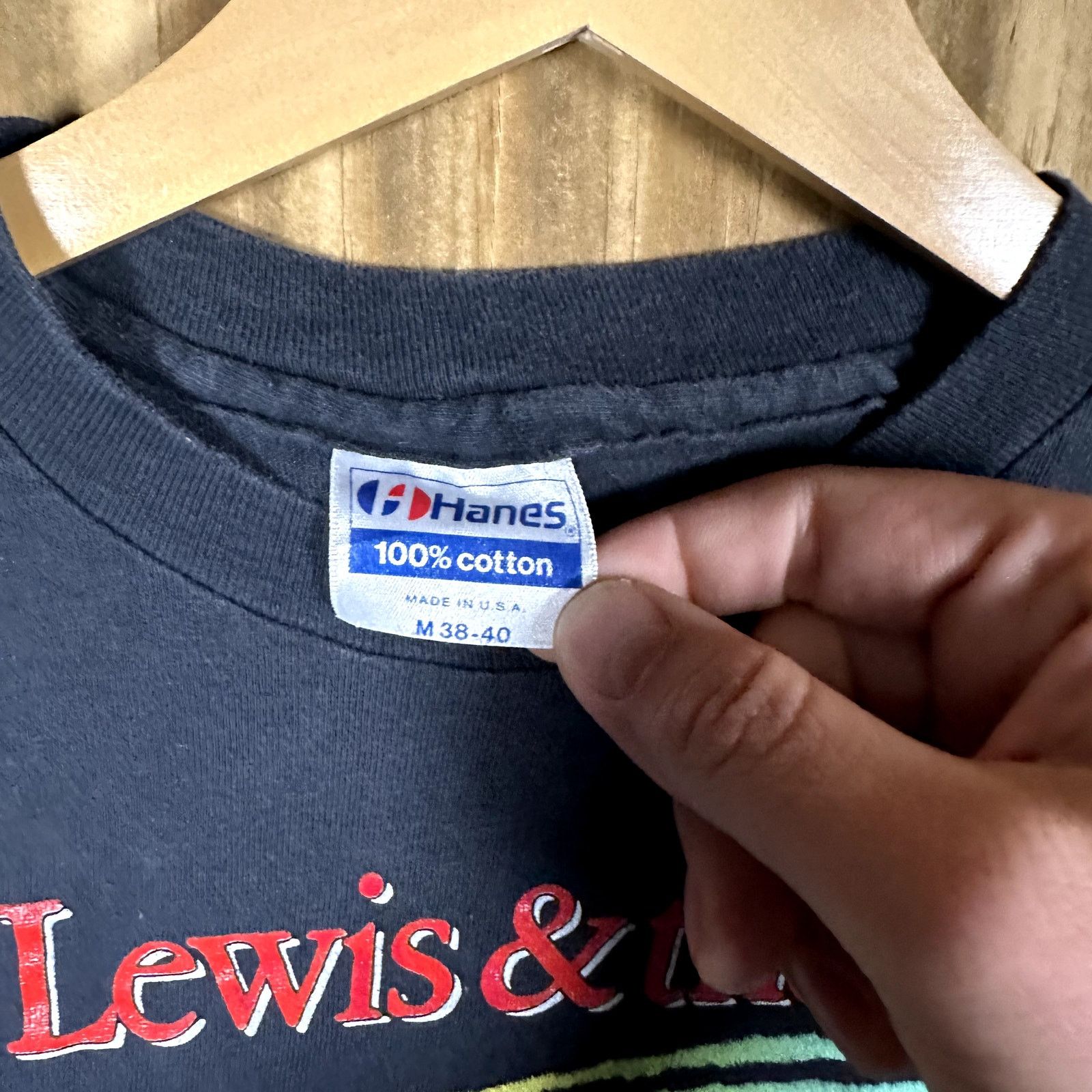 Band Tees × Hanes Huey Lewis & The News Band Shirt Small World Size Small Size US S / EU 44-46 / 1 - 3 Thumbnail