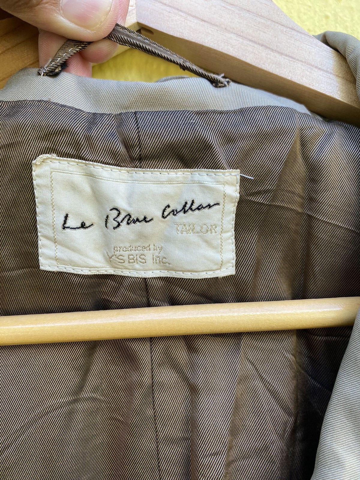 Japanese Brand Vintage YS bis / yohji yamamoto trench coat / long jacket Size US L / EU 52-54 / 3 - 9 Thumbnail