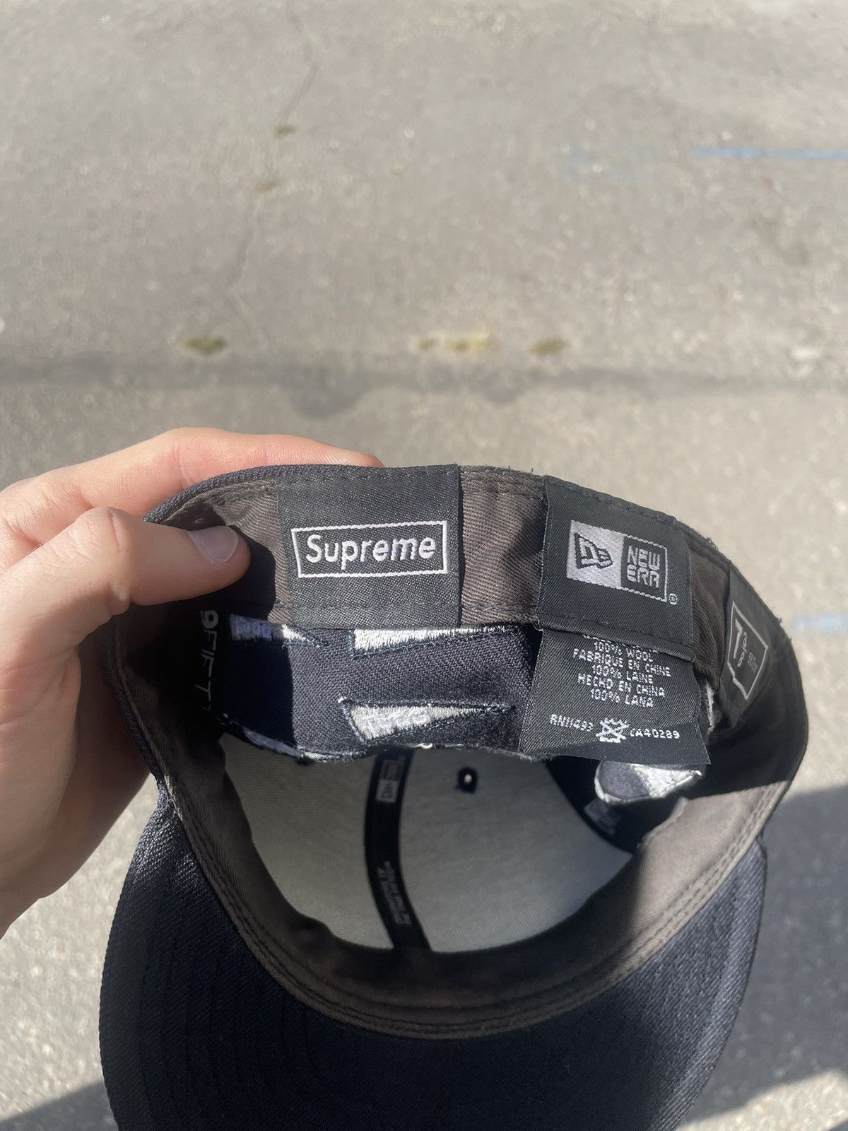 New Era × Supreme Supreme Box Logo New Era "Flags" Snap Back Cap Size ONE SIZE - 17 Thumbnail