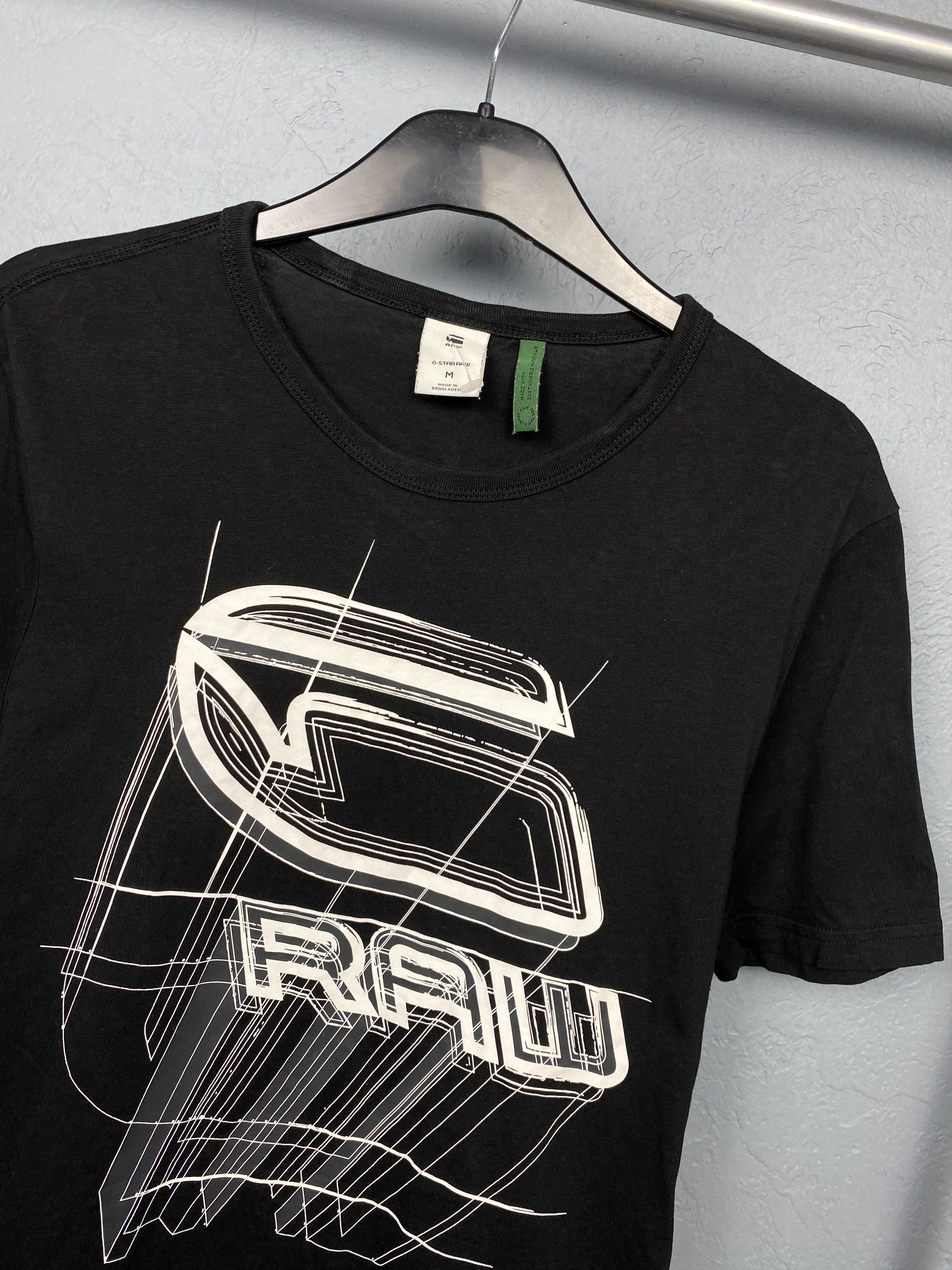 G-Star G Star Raw Vintage Mens Crew Neck T-Shirt Size US M / EU 48-50 / 2 - 2 Thumbnail
