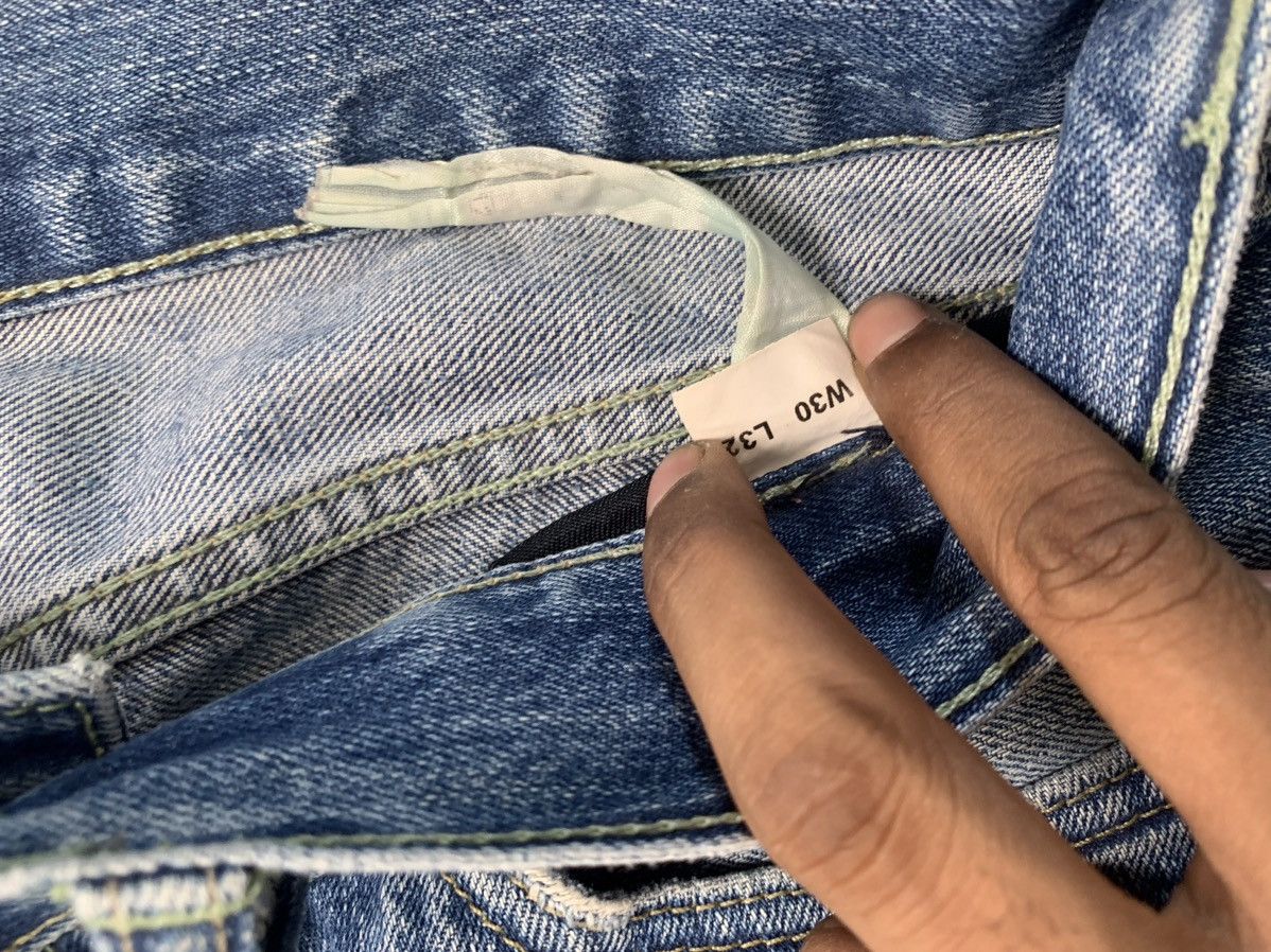 Evisu Vintage Evisu x puma skinny fit denim altered length Size US 32 / EU 48 - 7 Thumbnail