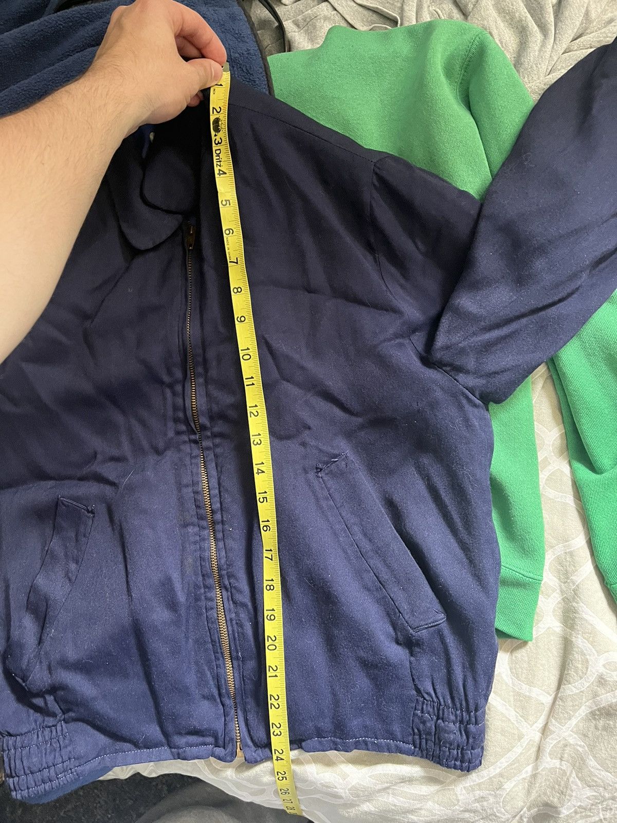 Japanese Brand Vintage Cropped Gaberdine Cyclist Jacket 50’s RARE Size US M / EU 48-50 / 2 - 16 Thumbnail