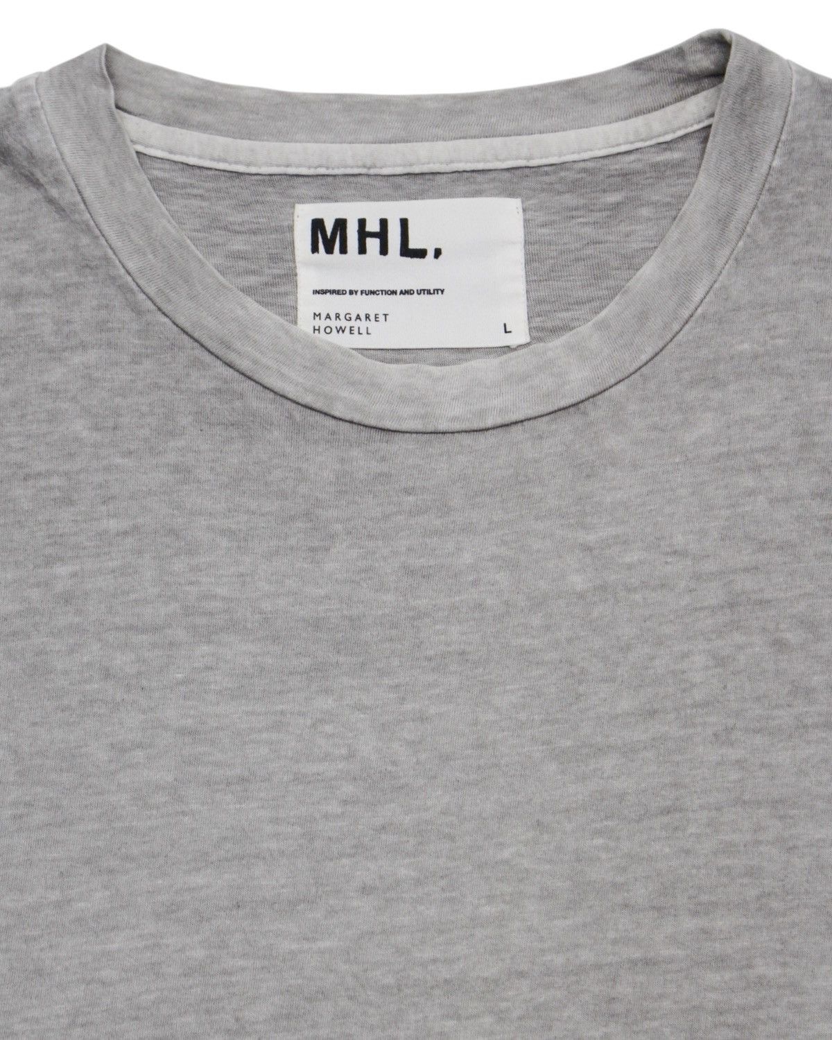 Margaret Howell SS2016 MHL. BY MARGARET HOWELL HEATHER GREY TEE Size US L / EU 52-54 / 3 - 2 Thumbnail