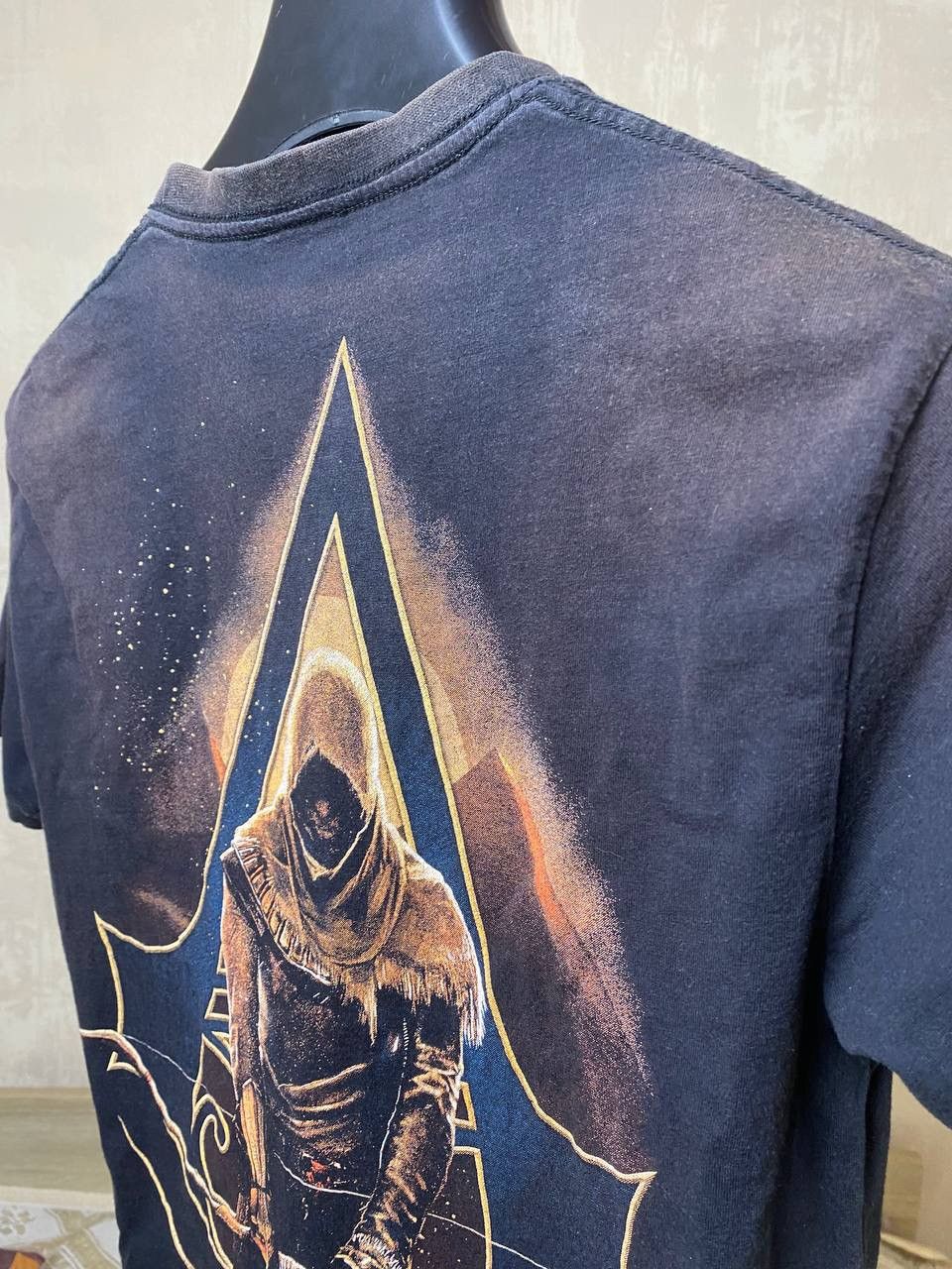 Playstation 🔥 Assassins Creed Origins Bayek Game T Shirt Halo Warcraft Size US S / EU 44-46 / 1 - 6 Thumbnail