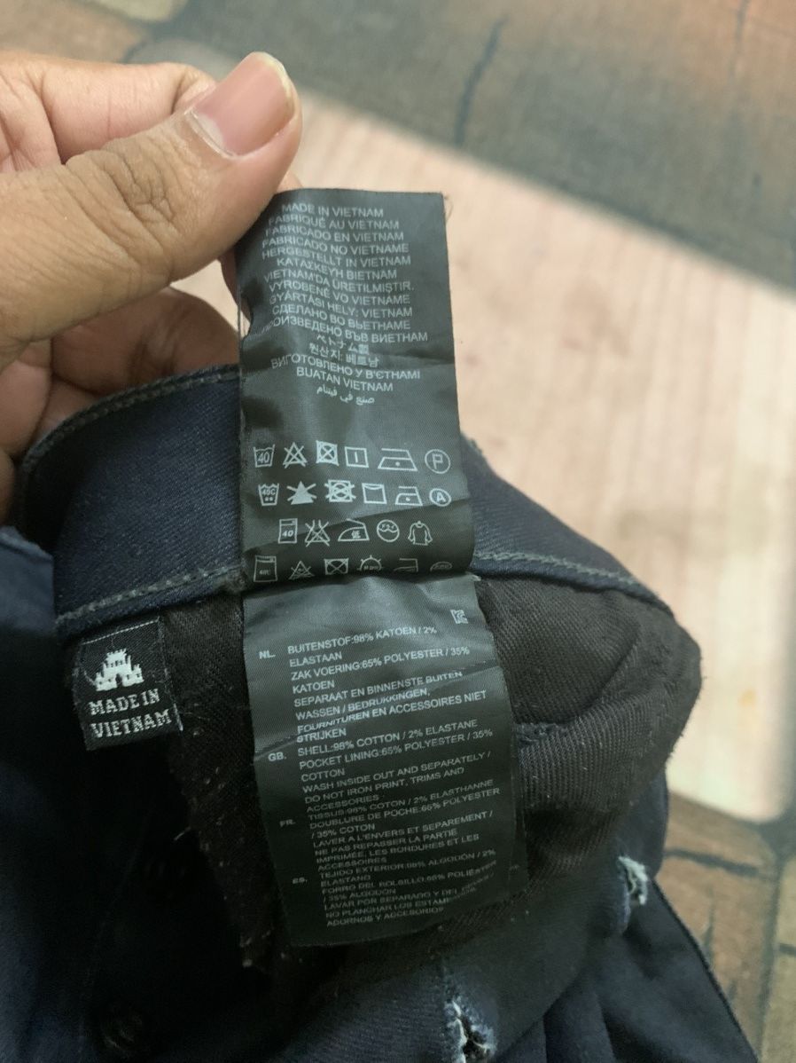 14th Addiction × G-Star × Le Grande Bleu (L.G.B.) SICK TWISTED G STAR RAW WAXED Size US 35 - 7 Thumbnail