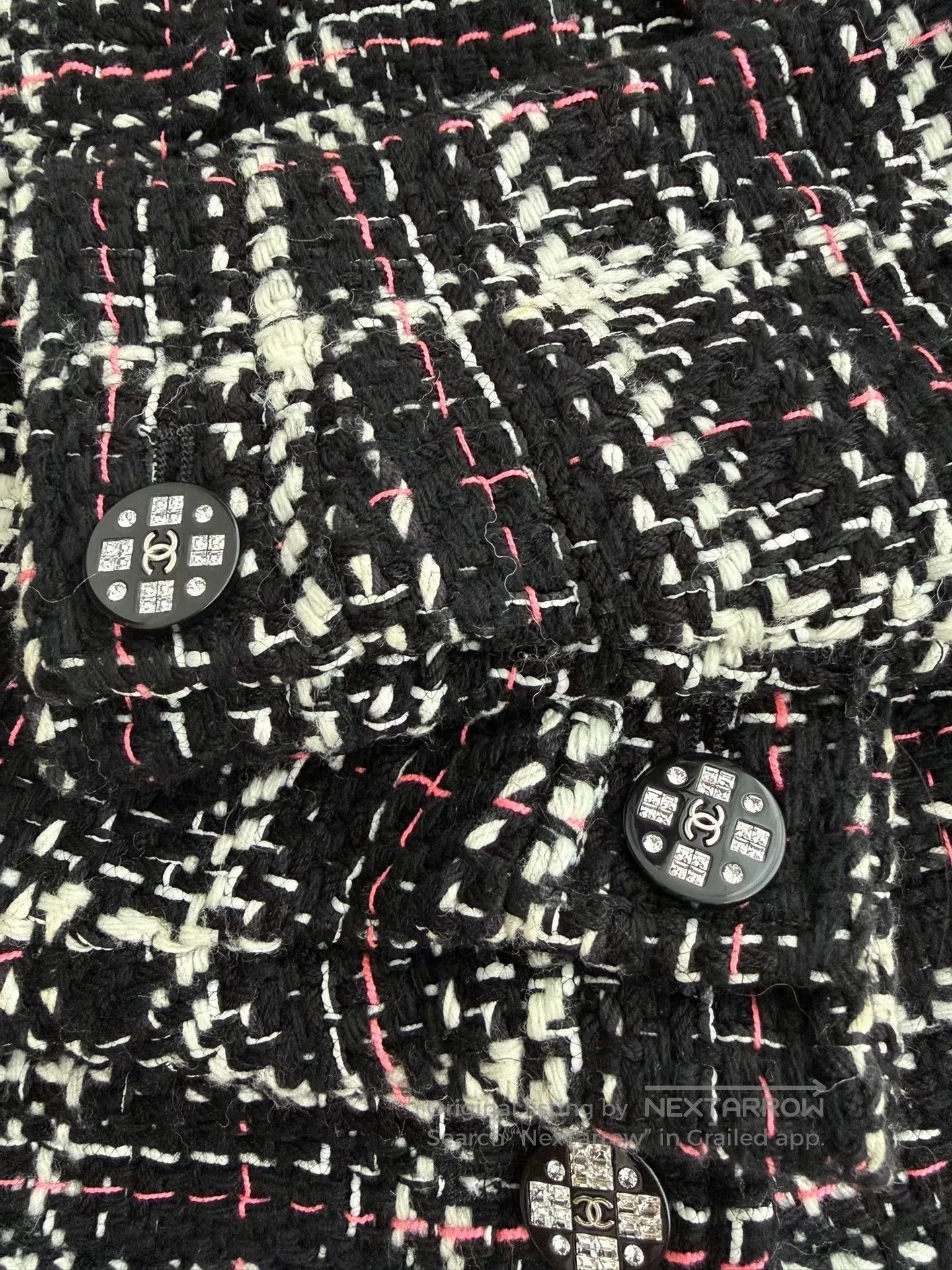 Chanel Chanel 21K Tweed Check Short Jacket. Size US XS / EU 42 / 0 - 4 Thumbnail