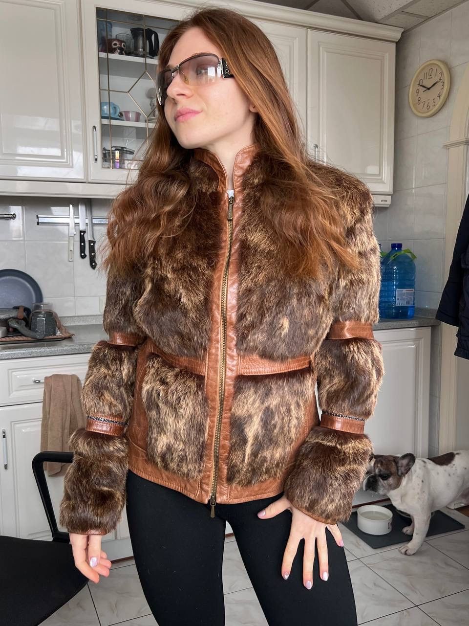 Other Italian biker leather fur jacket Size S / US 4 / IT 40 - 2 Thumbnail