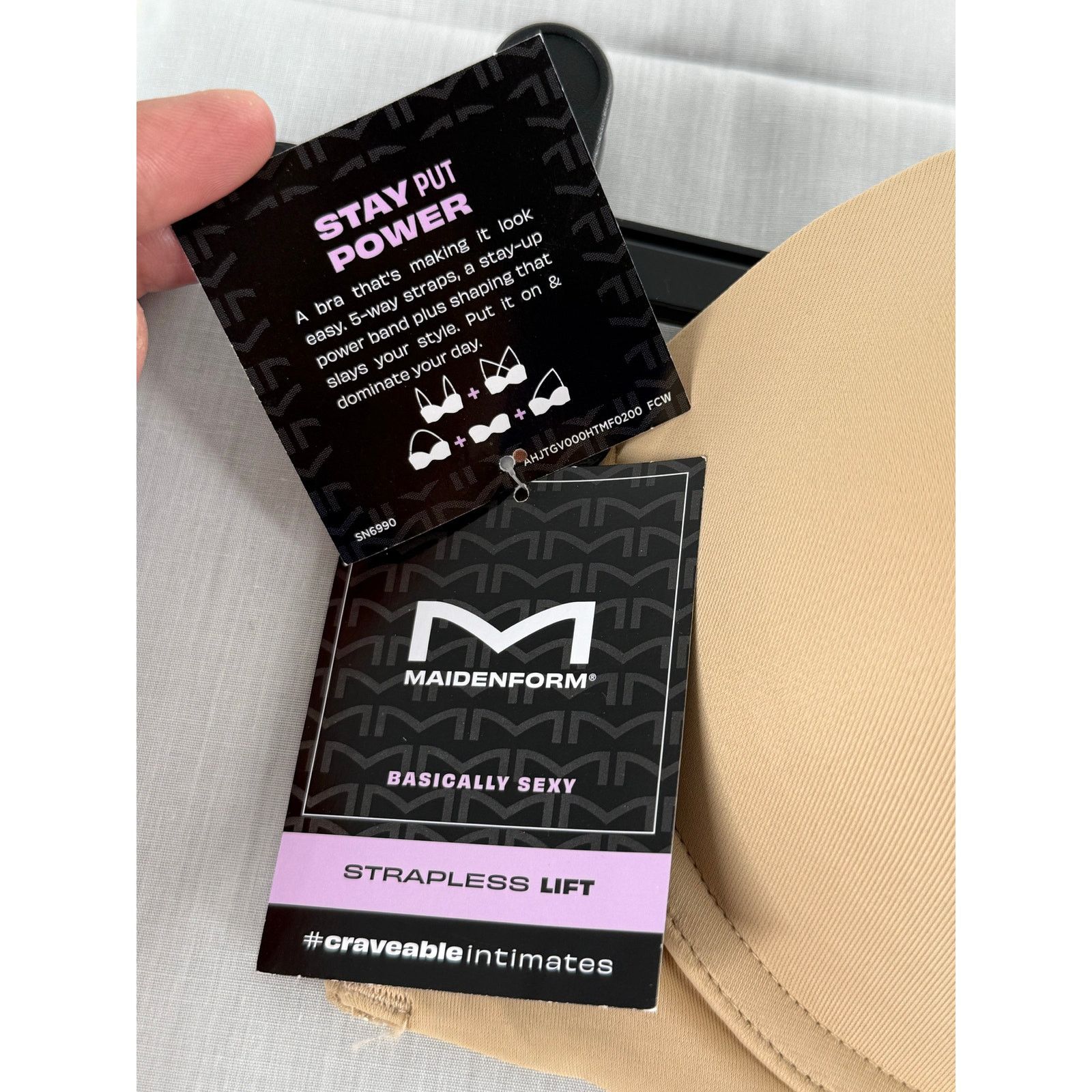Other NEW Maidenform Womens 5-Way Straps Shaping Strapless Bra 36B Size ONE SIZE - 4 Thumbnail