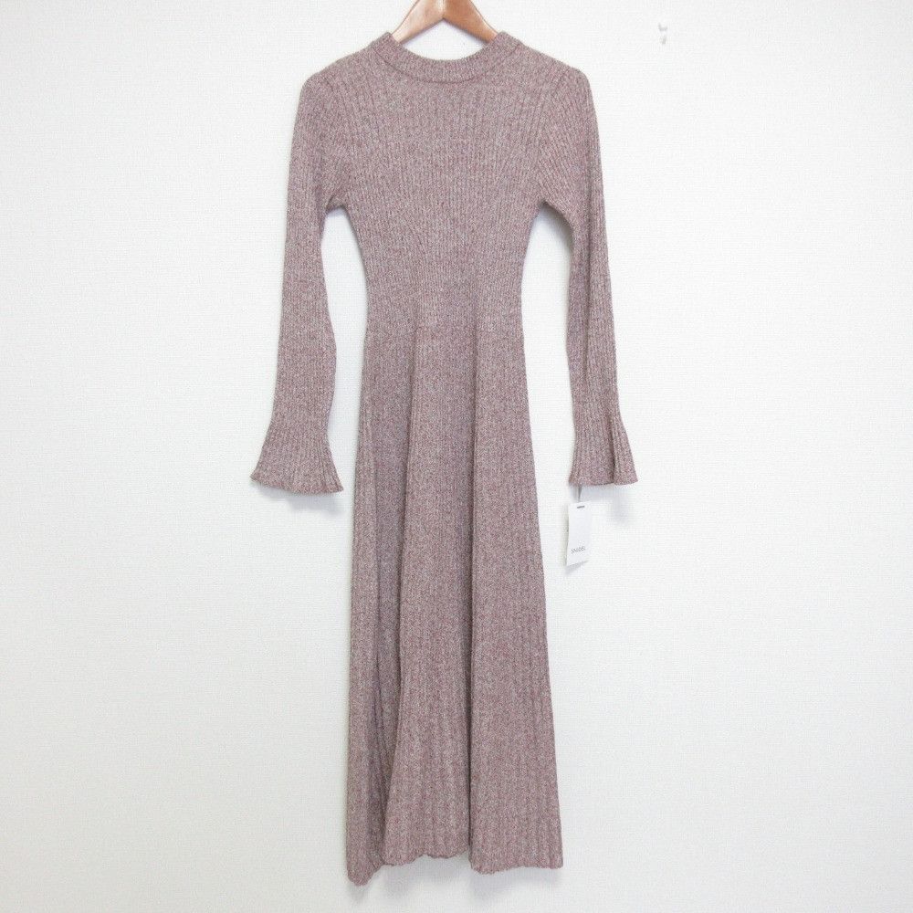 Other Other Snidel Back Open Knit Dress Others Dresses SWNO251017 DUTY FREE for USA Size ONE SIZE - 1 Thumbnail
