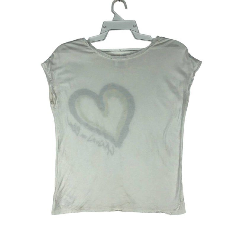 Lanvin Lanvin En Blue White T-Shirt Size XS / US 0-2 / IT 36-38 - 5 Thumbnail