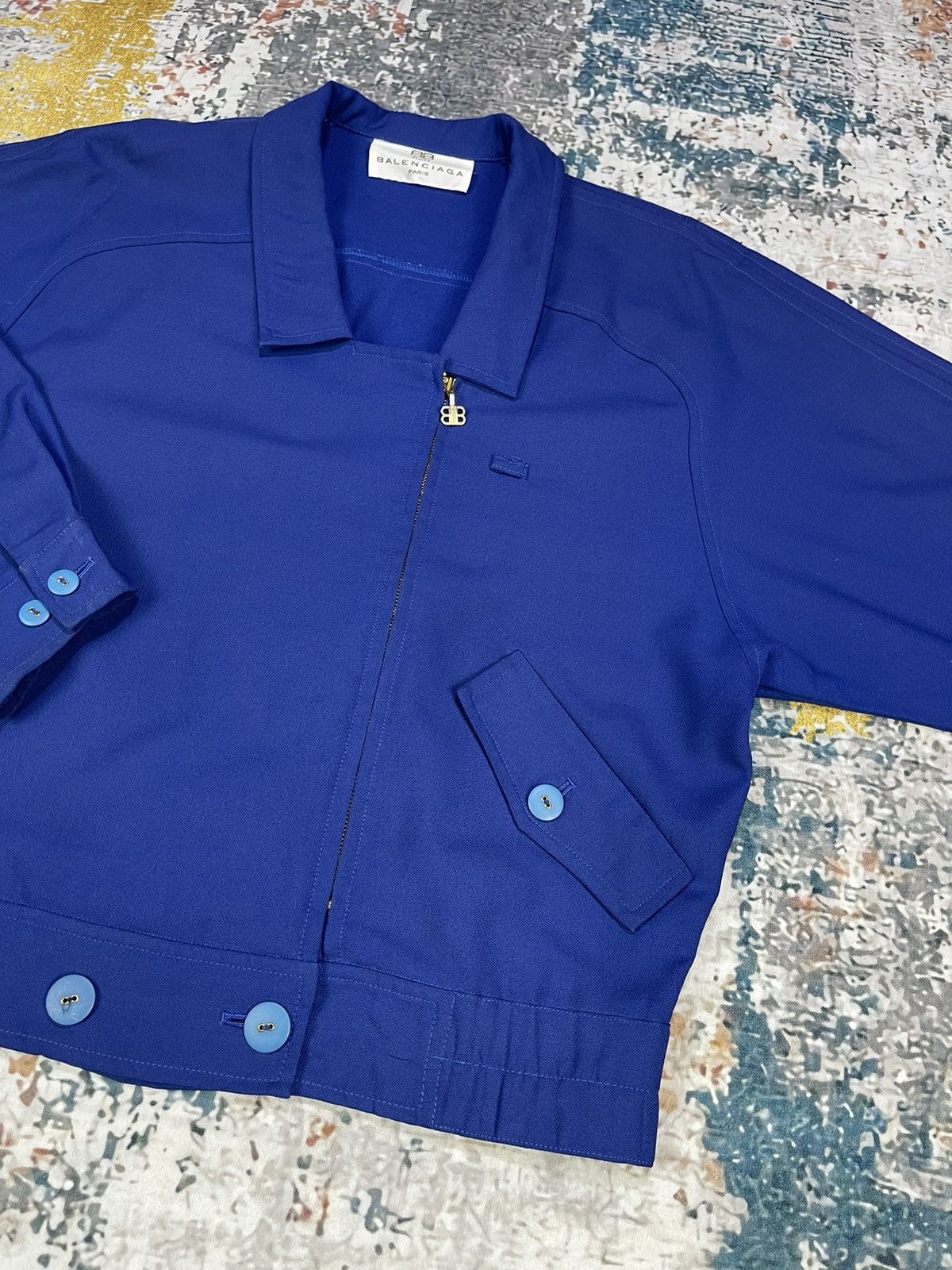 Balenciaga Vintage Balenciaga Paris Golf Jackets Size M / US 6-8 / IT 42-44 - 1 Thumbnail