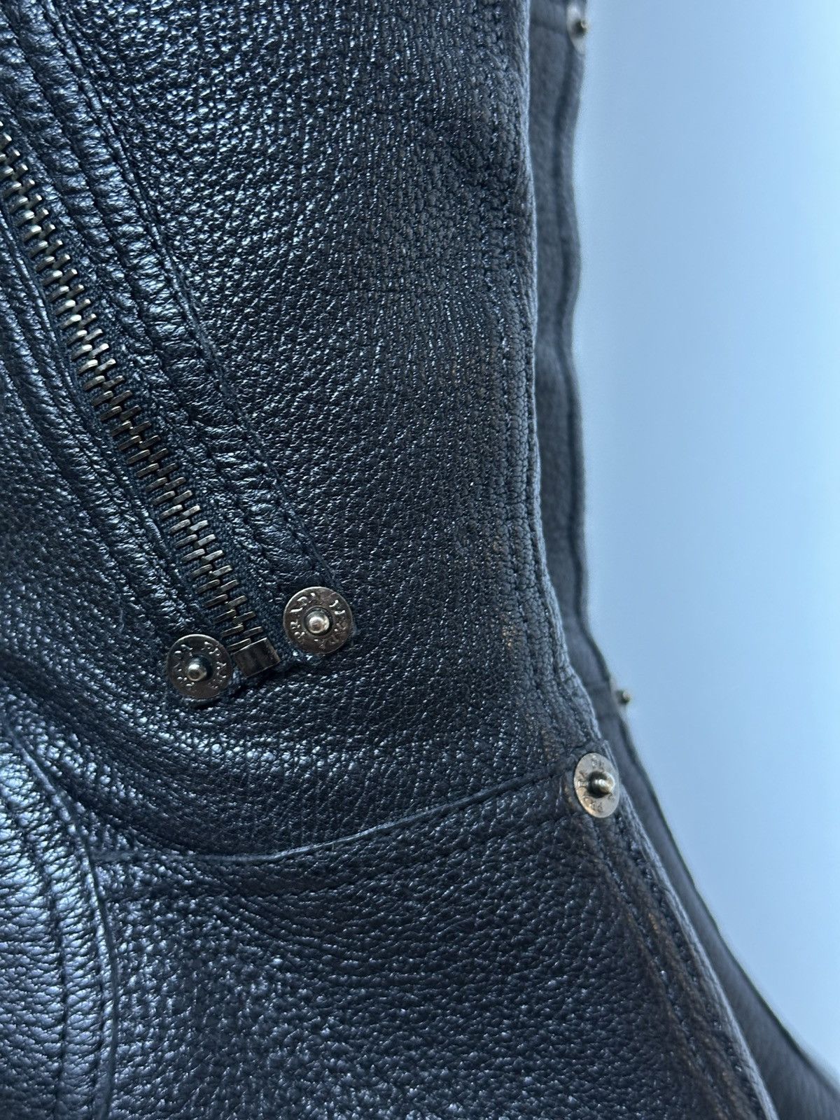 Prada Prada Leather rare high boots lots of details Size US 6.5 / IT 36.5 - 9 Thumbnail