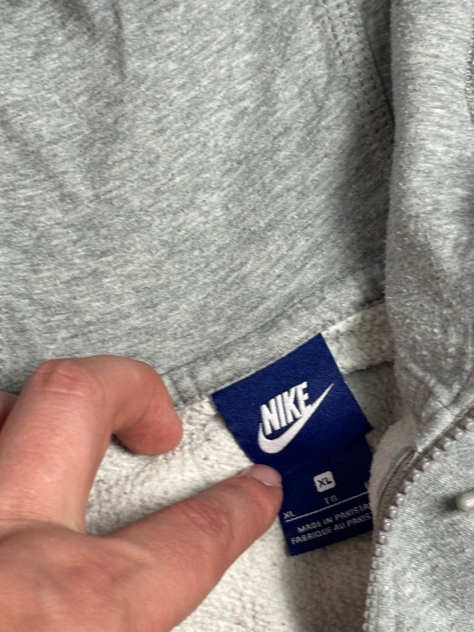 Japanese Brand × Nike × Vintage Nike Vintage Zip Up hoodie mini swoosh boxy cropped Japanese Size US XL / EU 56 / 4 - 4 Thumbnail