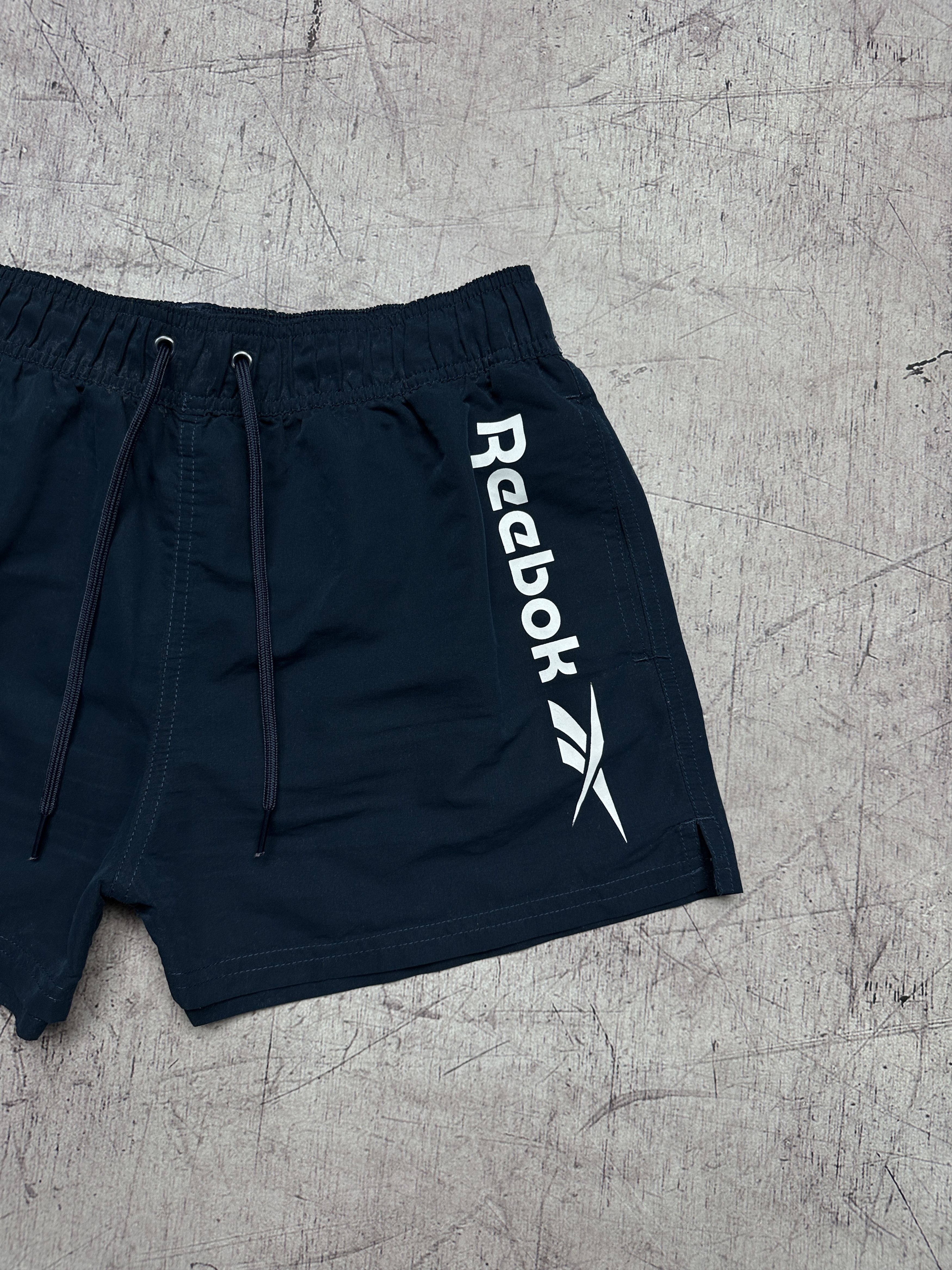Reebok Reebok Mens Big Logo Nylon Swimming Shorts Size US 32 / EU 48 - 2 Thumbnail