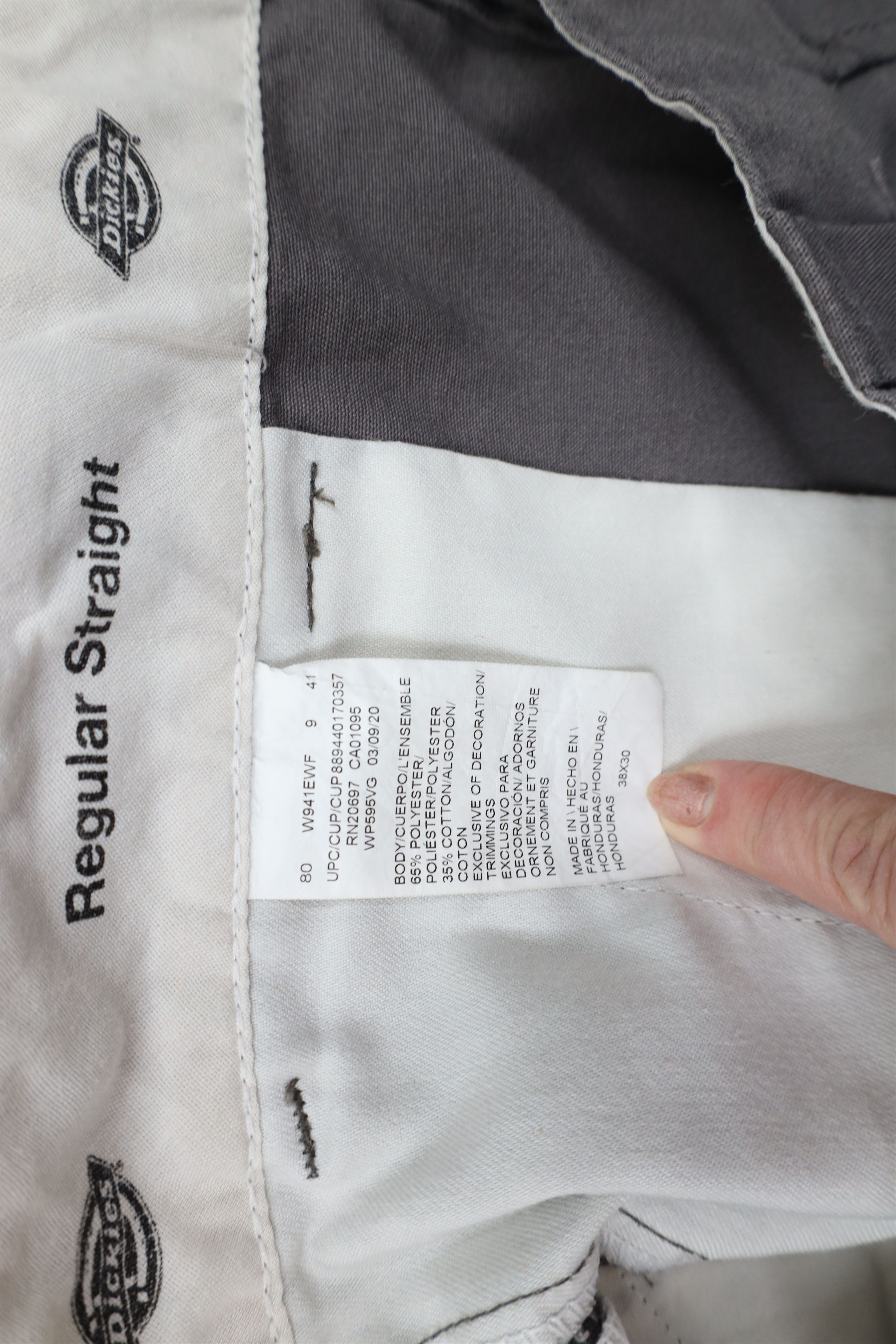 Dickies × Vintage Vintage Y2K Dickies Relaxed Straight Leg Cargo Pants Gray Size US 38 / EU 54 - 9 Thumbnail