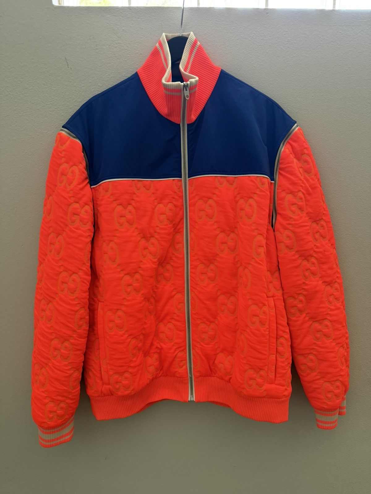 Gucci Gucci bomber jacket - 2 in 1 jacket !! Size US XL / EU 56 / 4 - 1 Thumbnail