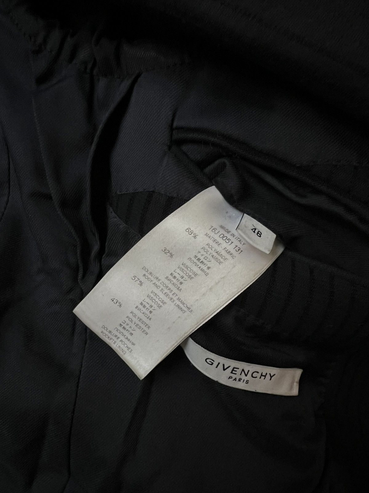 Givenchy Givenchy Navy/Black Coat Size US S / EU 44-46 / 1 - 10 Thumbnail