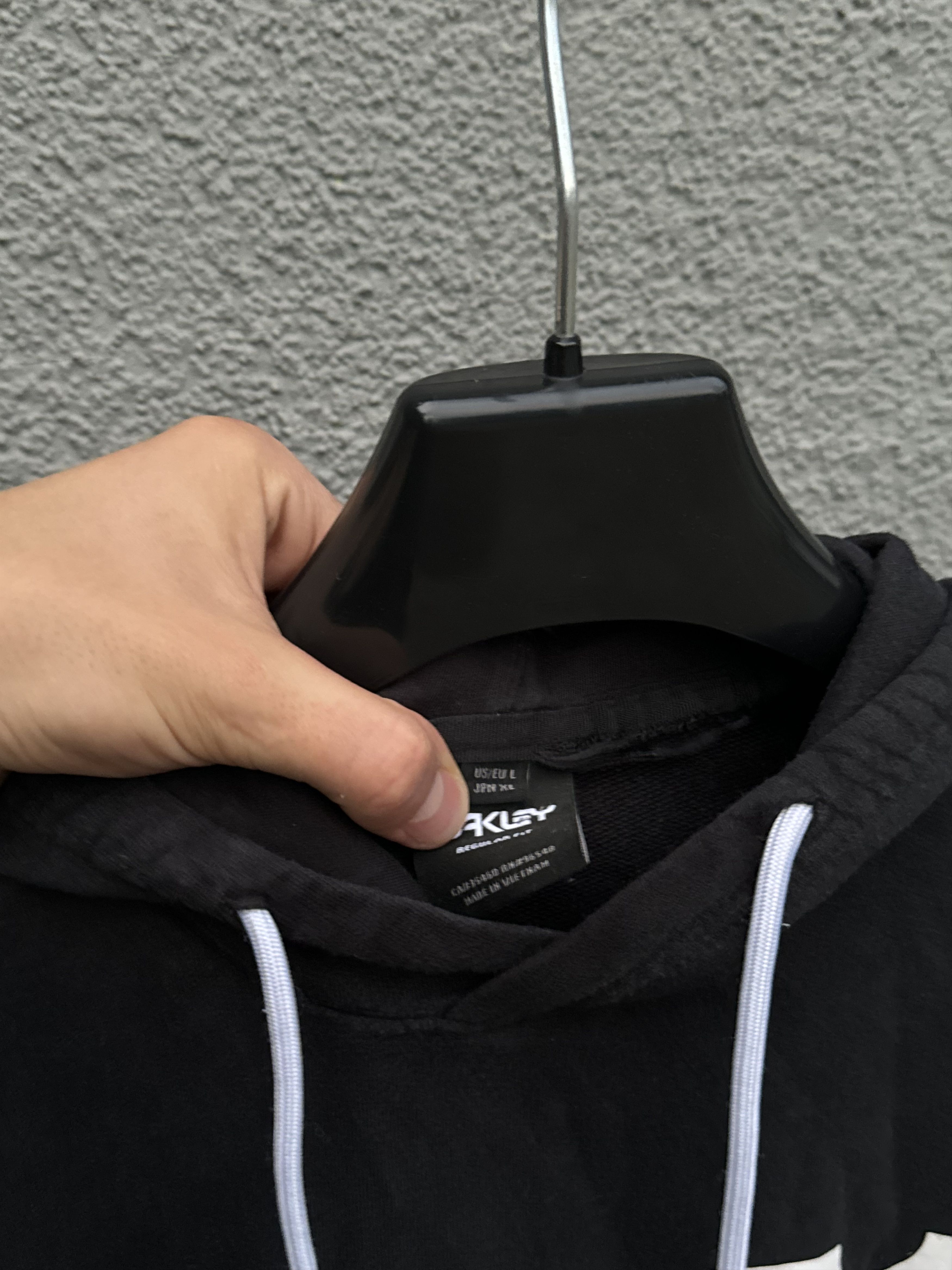 Oakley Oakley Black Hoodie Big Logo Black L Size US L / EU 52-54 / 3 - 9 Thumbnail