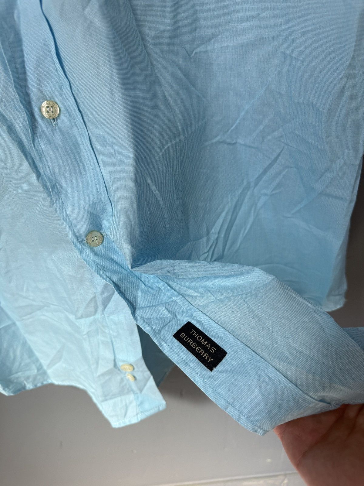 Burberry Thomas burberry shirt vintage tonal Size US XL / EU 56 / 4 - 6 Thumbnail