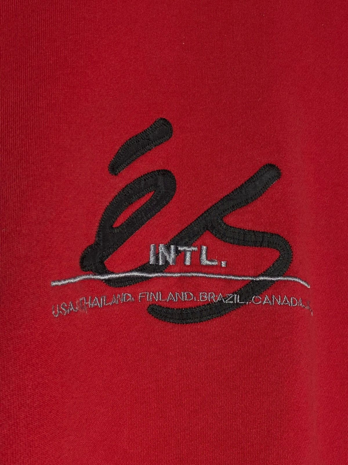 eS 🔥 ÉS SKATEBOARD RED CREWNECK SWEATSHIRT 90s STREET VIBES Size US M / EU 48-50 / 2 - 4 Thumbnail