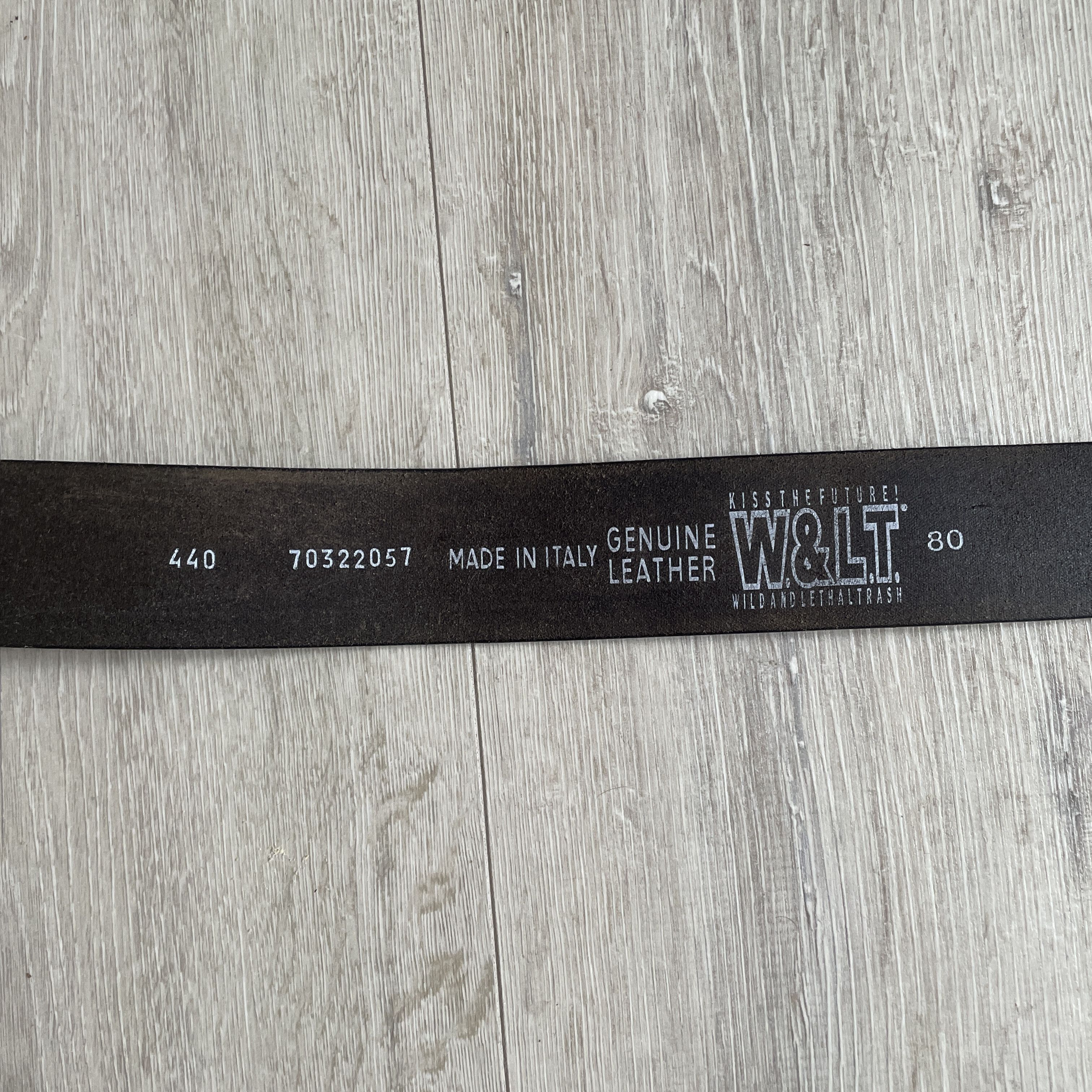 Walter Van Beirendonck W&LT oversized buckle belt Size ONE SIZE - 3 Thumbnail