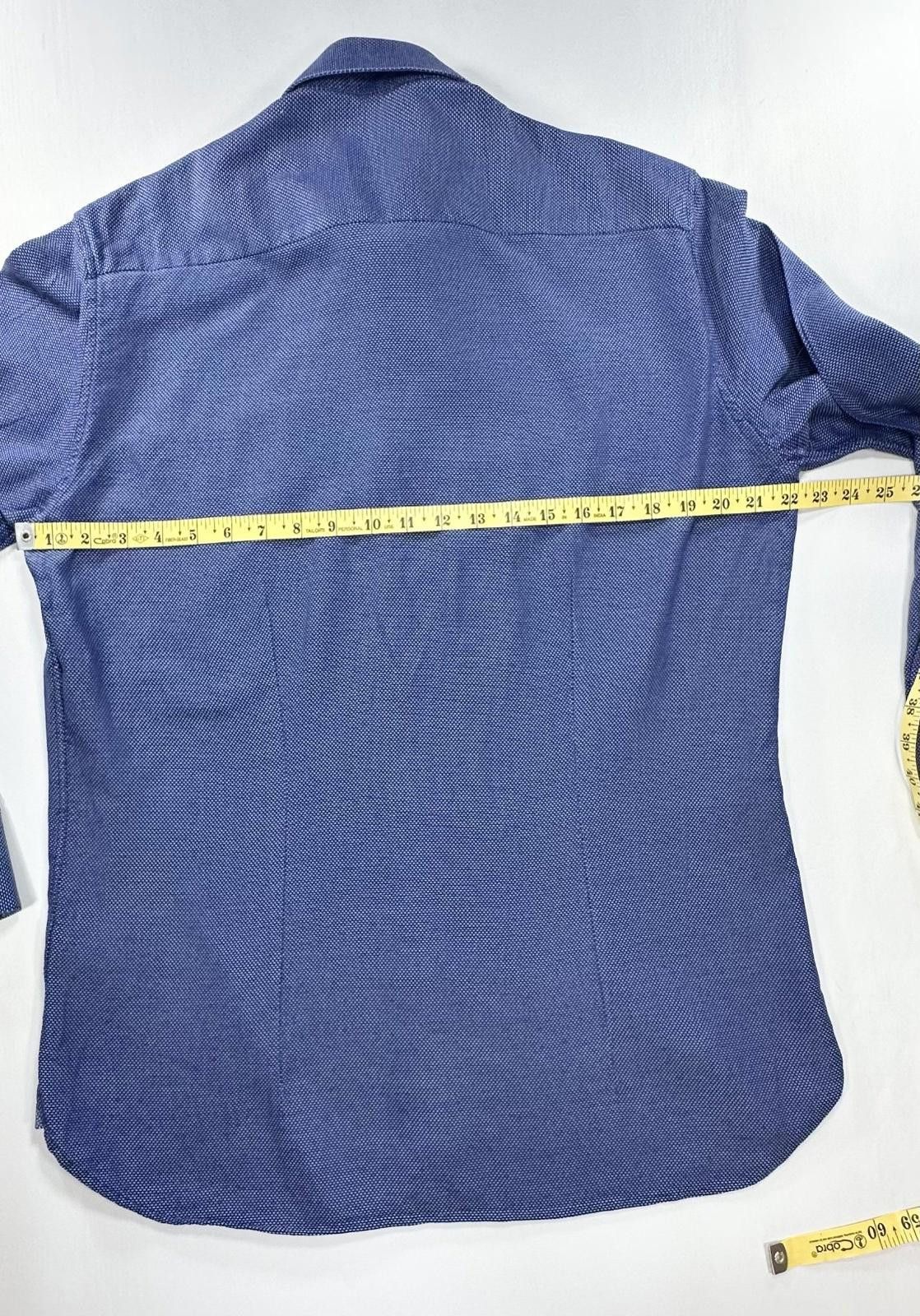Ted Baker Ted Baker Endurance Cotton Button Down Blue Men L 16.5/32-33 Size 42R - 4 Thumbnail