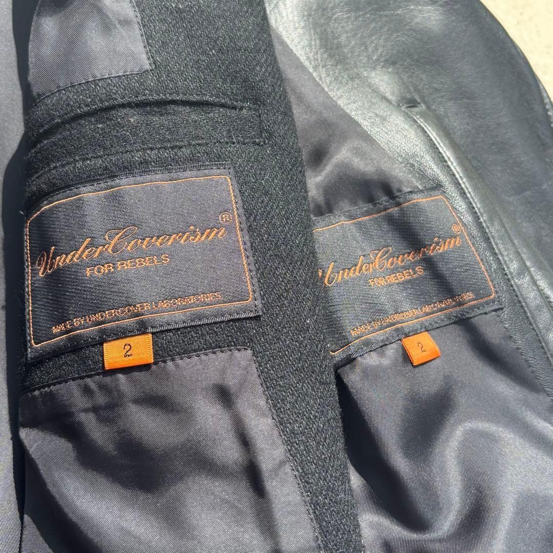 Undercover 07AW separate leather and wool jacket 2 Size US M / EU 48-50 / 2 - 7 Thumbnail