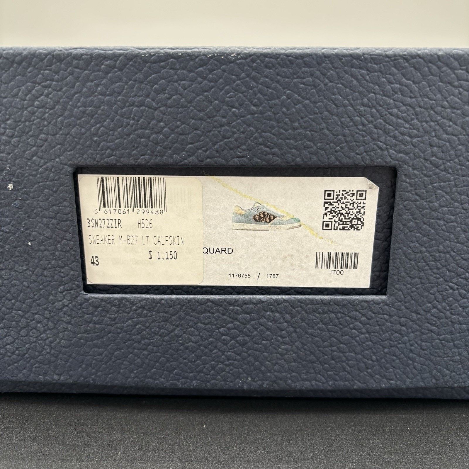 Dior Dior B27 Low Dior ' Light Blue ' | GOOD CONDITION! Size US 10 / EU 43 - 22 Thumbnail