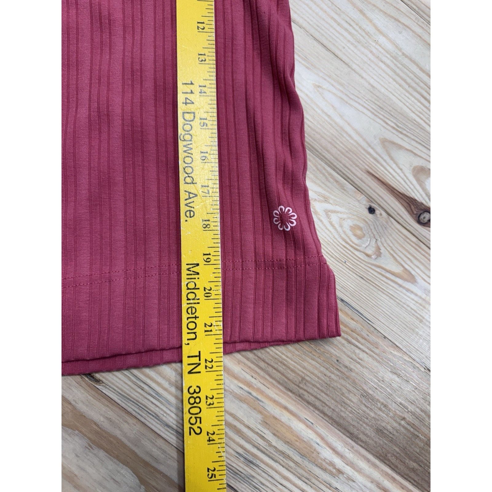 Pro Player Women's Pro Player Sz M 1/4 Zip Ribbed Texture Mock Neck Red Size M / US 6-8 / IT 42-44 - 6 Thumbnail
