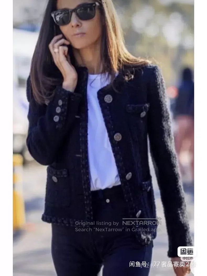Chanel Chanel Roman black coat Size XS / US 0-2 / IT 36-38 - 5 Thumbnail