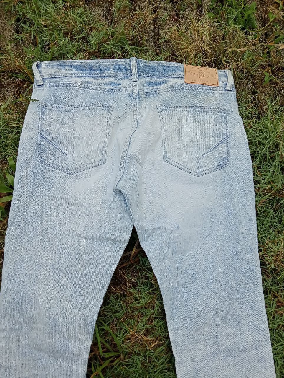 GOSTAR DE FUGA Gostar De Fuga Japan Ankle Zip Distressed Jeans Size US 33 - 11 Thumbnail