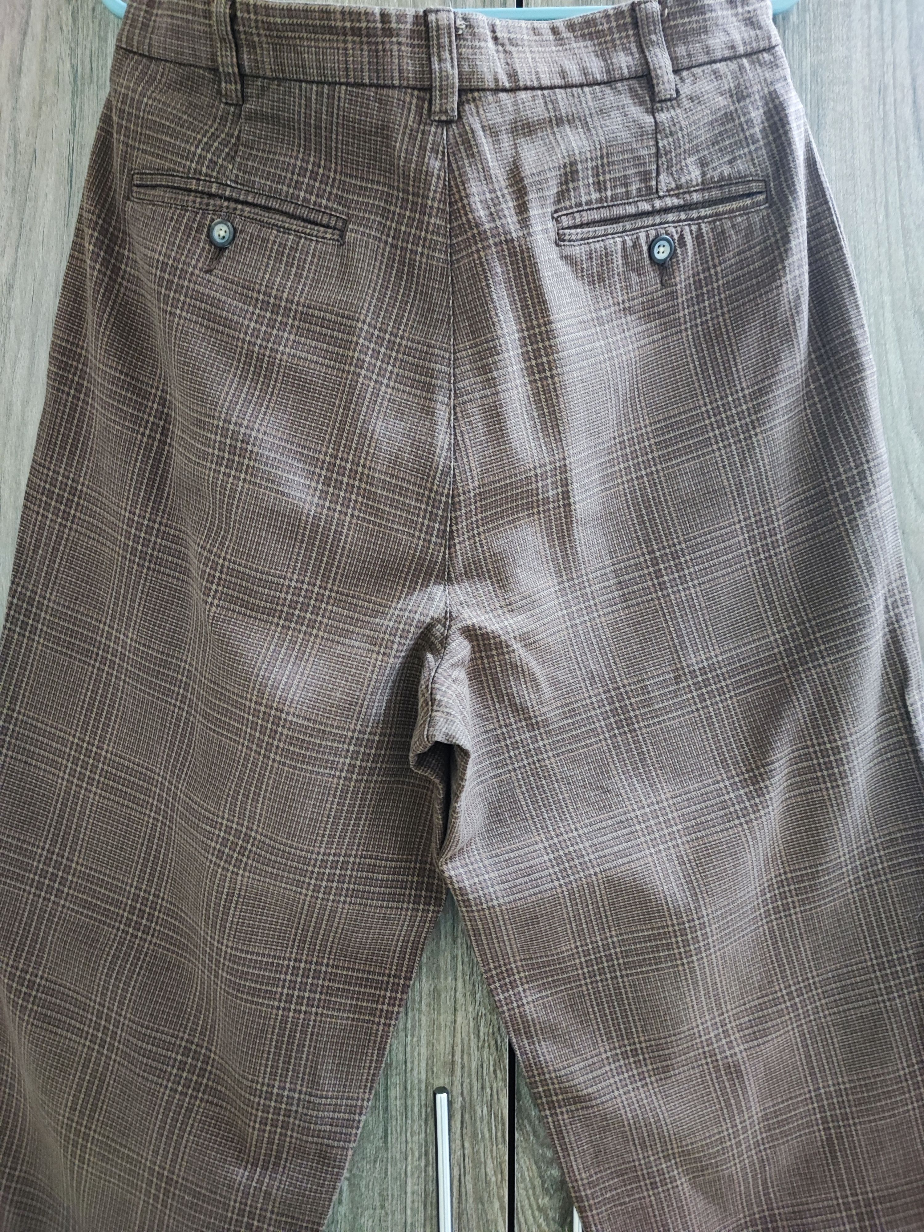 Tommy Hilfiger × Vintage Rare!! Vintage 90's Men Tartan / Plaid Pants Size US 32 / EU 48 - 5 Thumbnail
