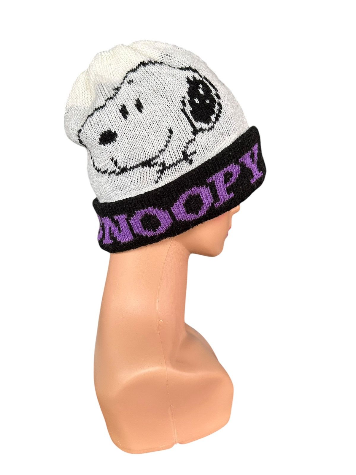 Japanese Brand × Kapital × Vintage Vintage Snoopy Big Logo Beanie Hats Size ONE SIZE - 3 Thumbnail