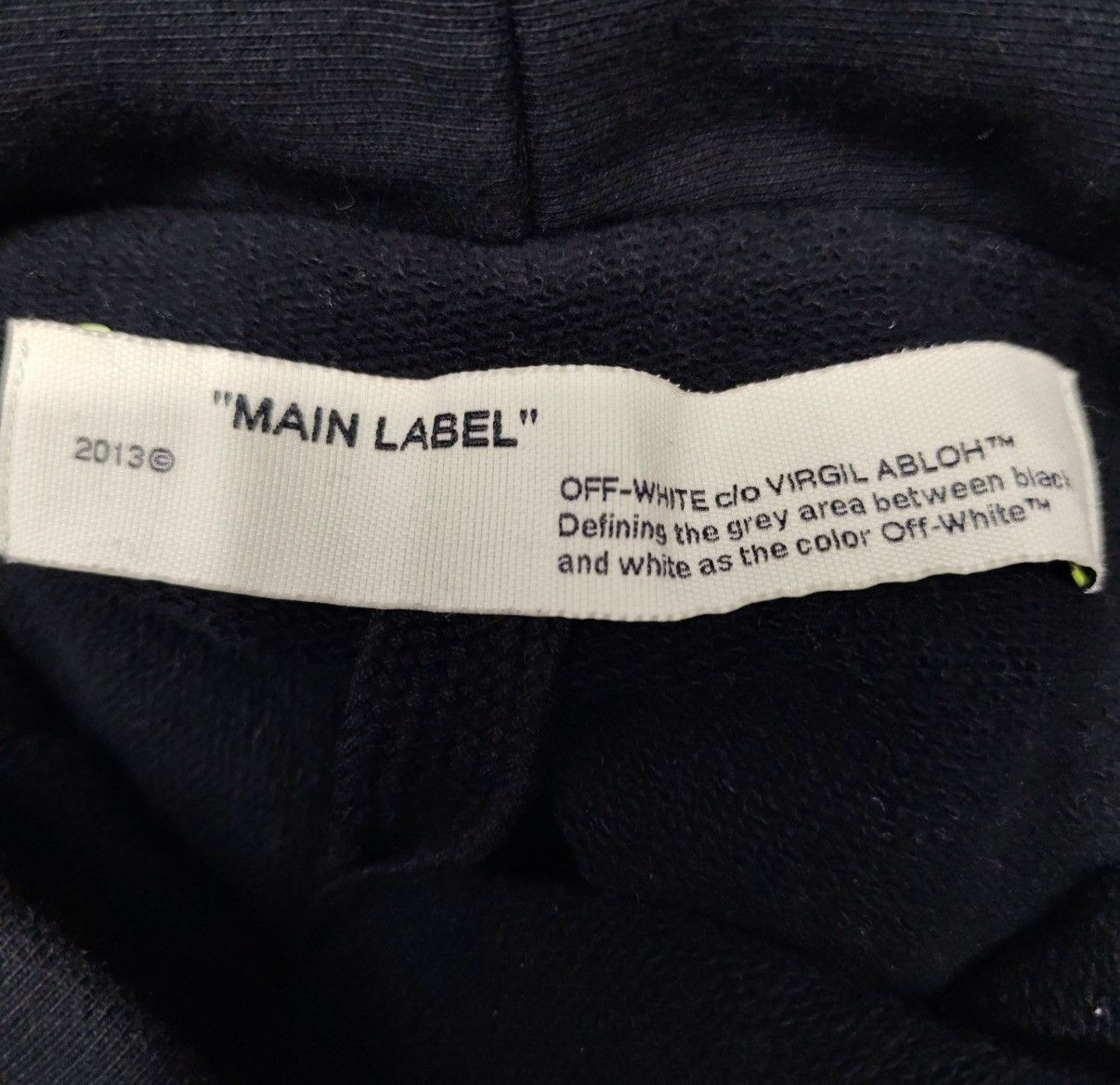 Off-White 19AW Off-White Diag Mariana Double Tee Hoodie Size US M / EU 48-50 / 2 - 3 Thumbnail