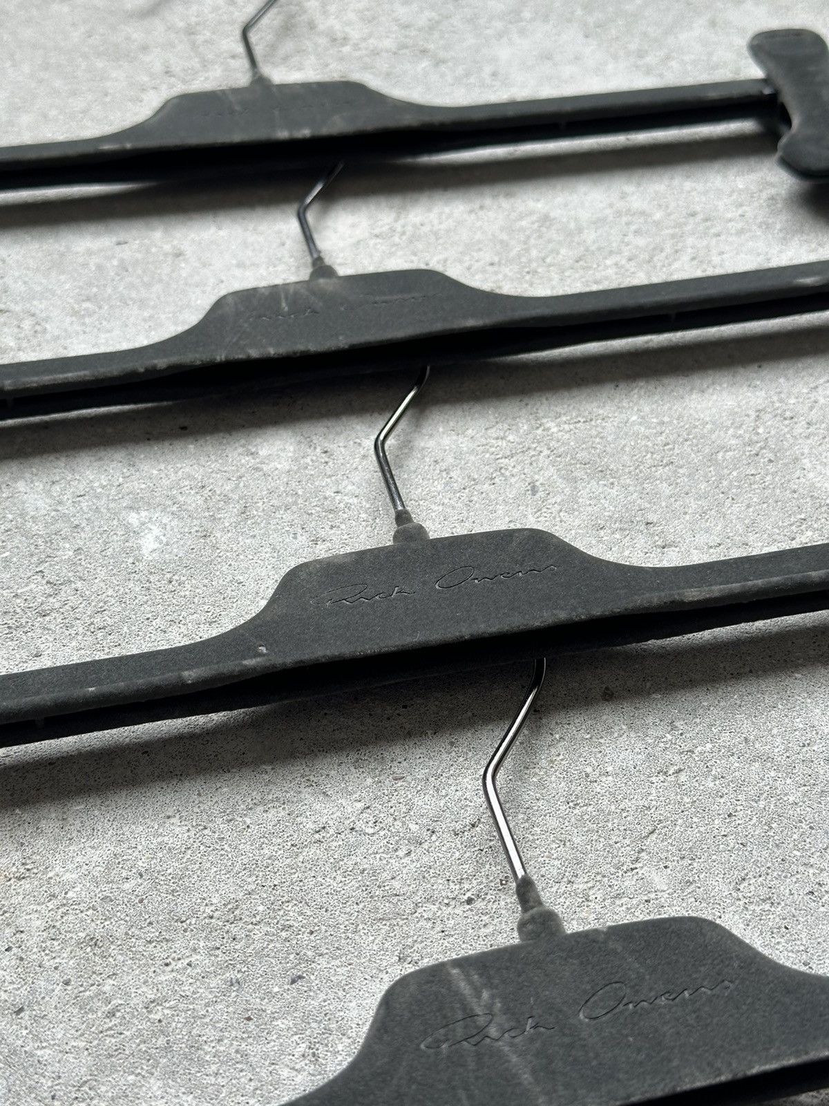 Rick Owens Rick Owens Velour Pant Hangers 5x Size ONE SIZE - 3 Thumbnail