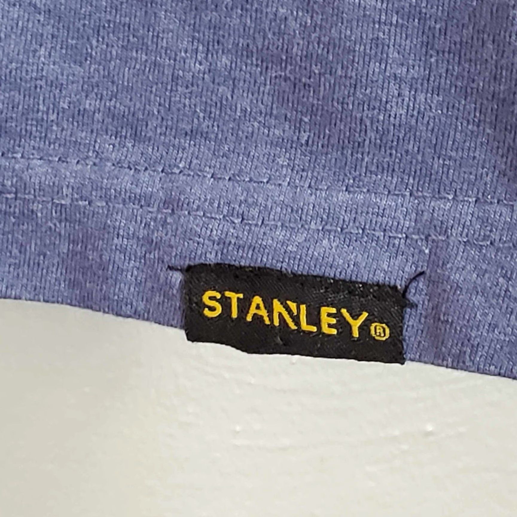 Vintage Stanley Henley Pocket T Shirt Mens XL Blue Workwear Size US XL / EU 56 / 4 - 4 Thumbnail
