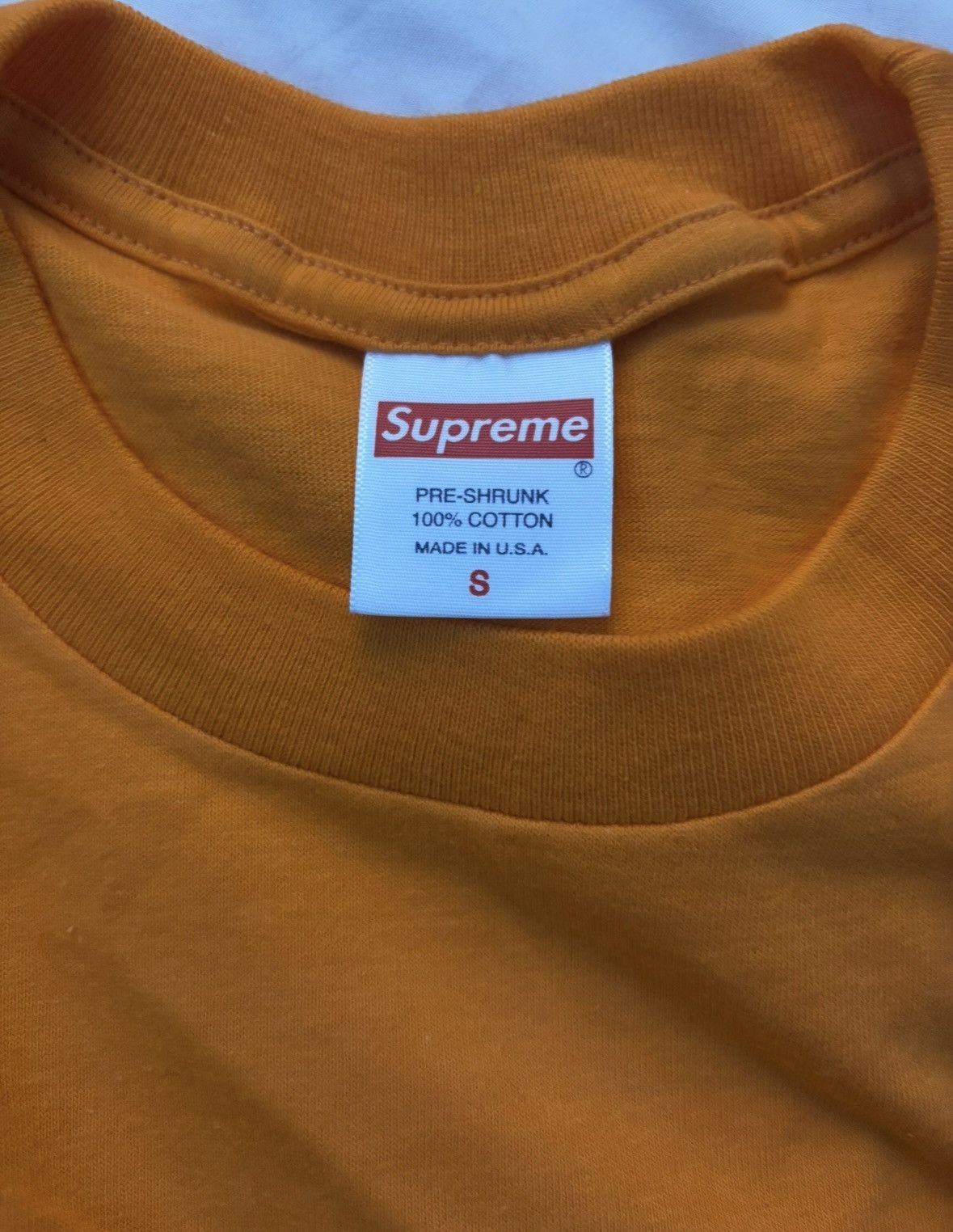 Supreme Supreme Pinline Tee Size US S / EU 44-46 / 1 - 2 Thumbnail