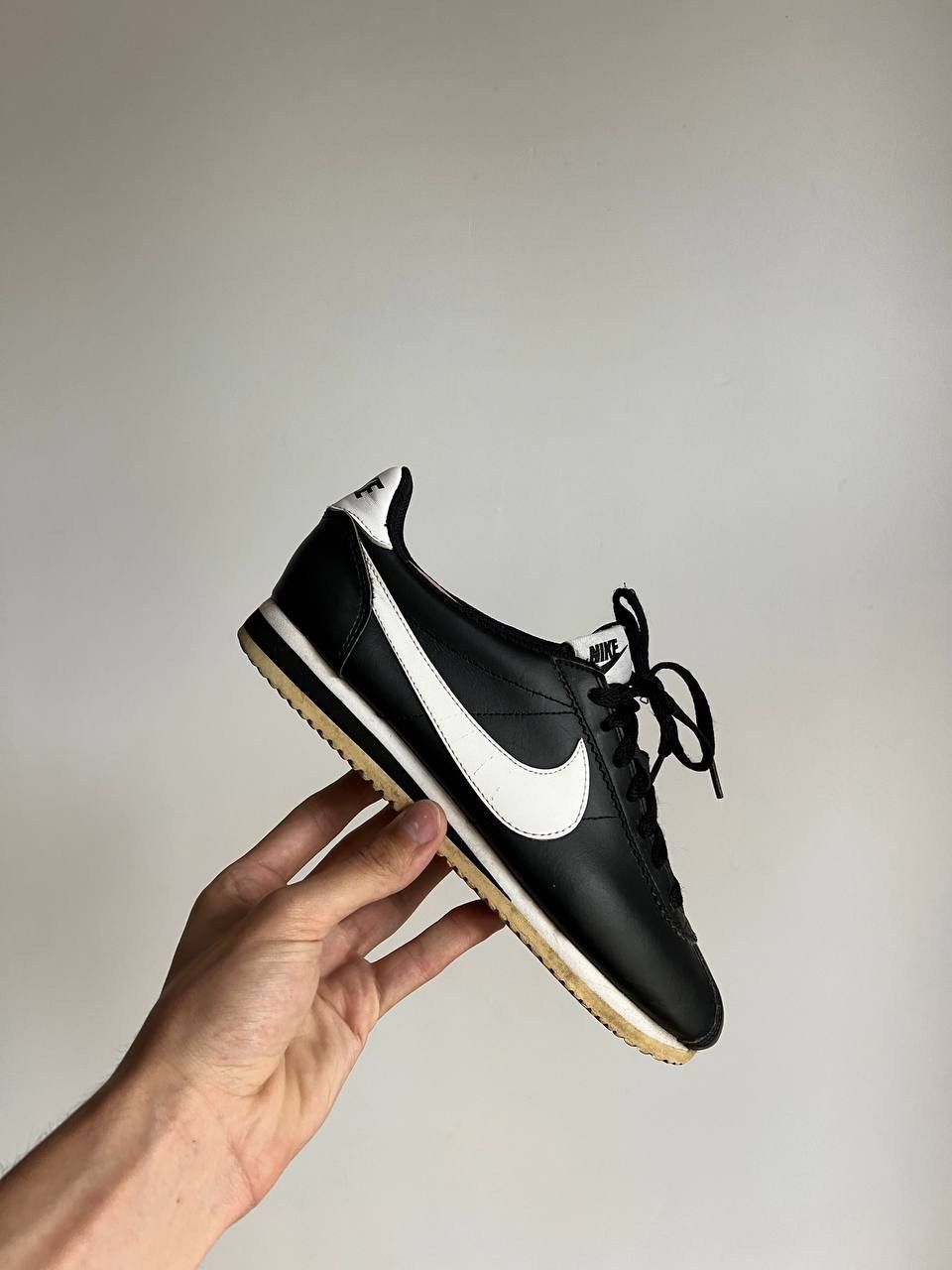 Nike × Vintage Nike Cortez Classic Black 8.5US Woman’s Low-top Sneakers Size US 8.5 / IT 38.5 - 7 Thumbnail