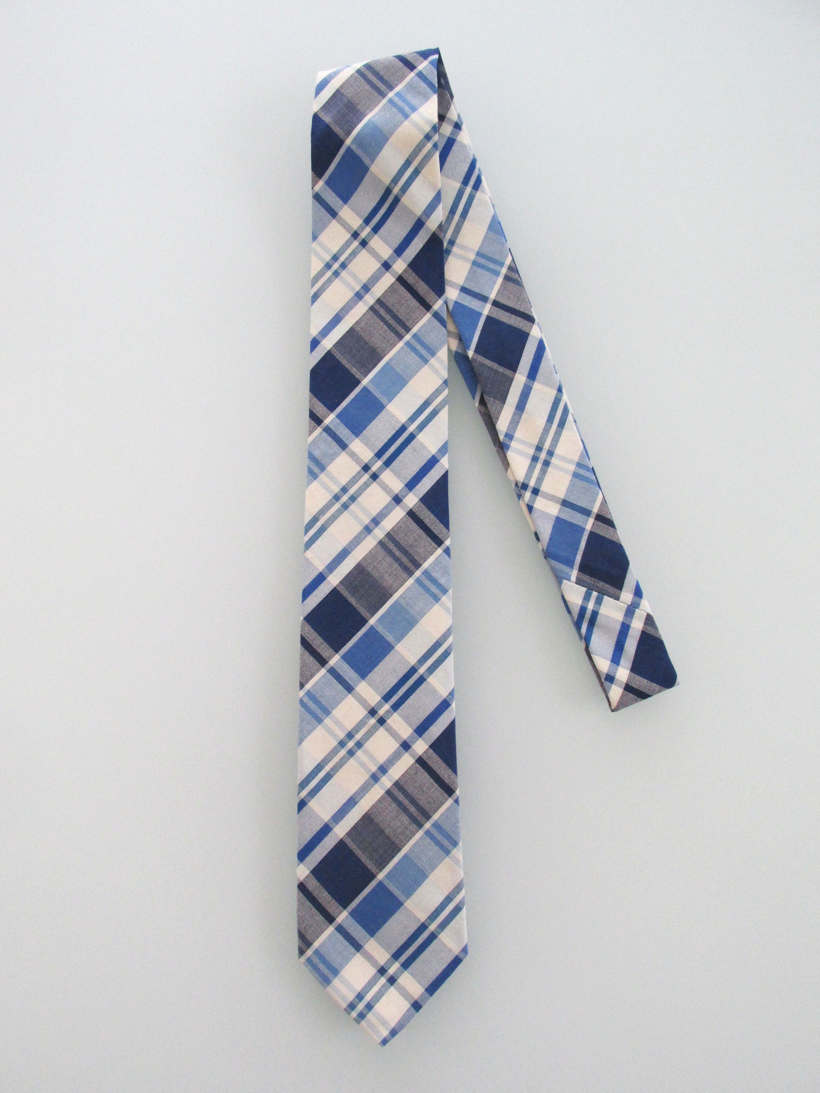 Faconnable Facconable Men's Plaid Cotton Ties Size ONE SIZE - 1 Thumbnail