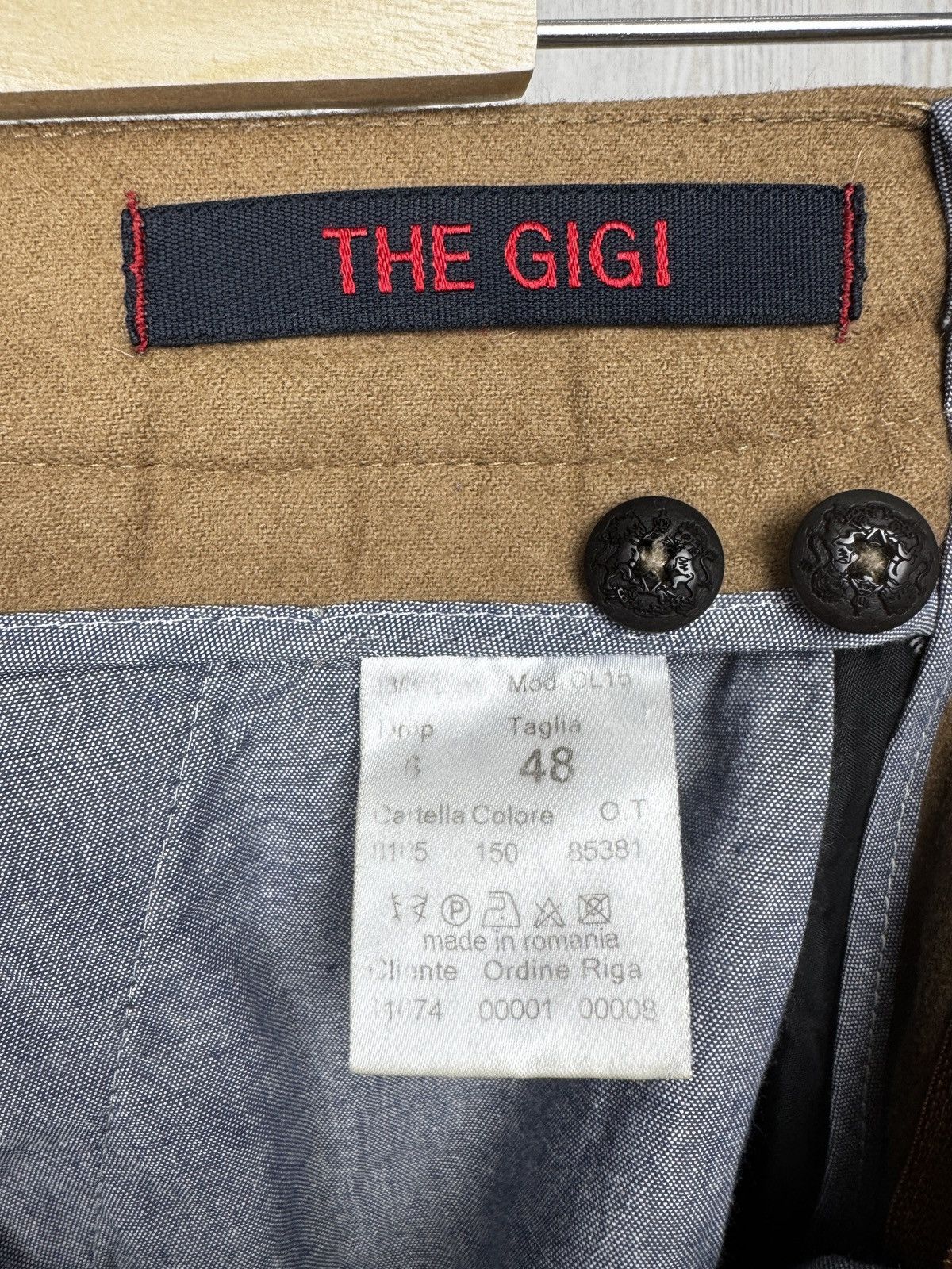 THE GIGI The GIGI Boglioli side buckle wool pants Size US 32 / EU 48 - 11 Thumbnail