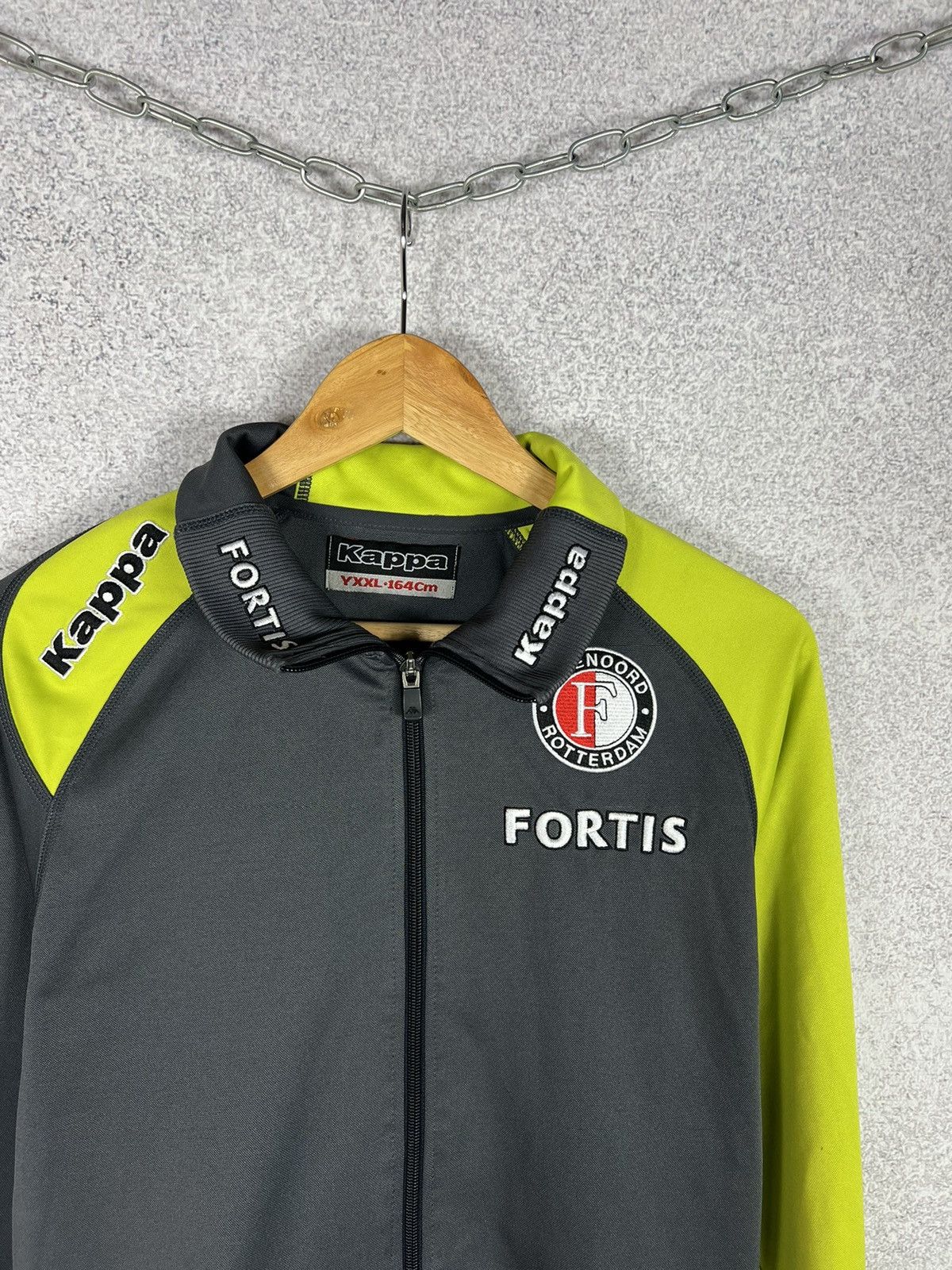 Kappa Vintage Feyenoord Kappa Soccer Track Jacket Football Kit Size US S / EU 44-46 / 1 - 2 Thumbnail