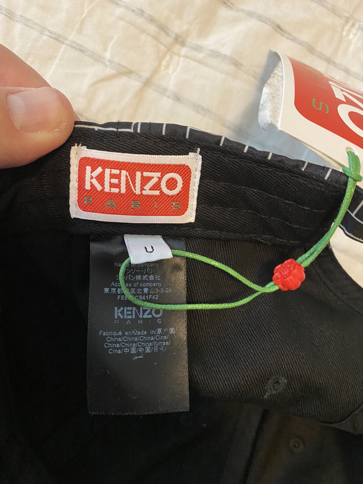 Kenzo Kenzo Paris ‘Kenzo Stamp’ Cap NWT Size ONE SIZE - 8 Thumbnail