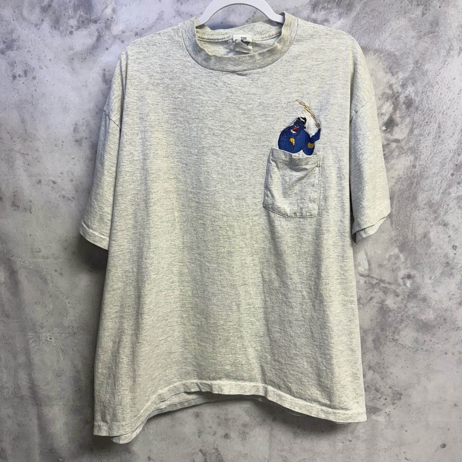 Disney Vintage Disney Aladin Genie T Shirt Mens XL 24.5x28.5 Embroi Size US XL / EU 56 / 4 - 2 Thumbnail