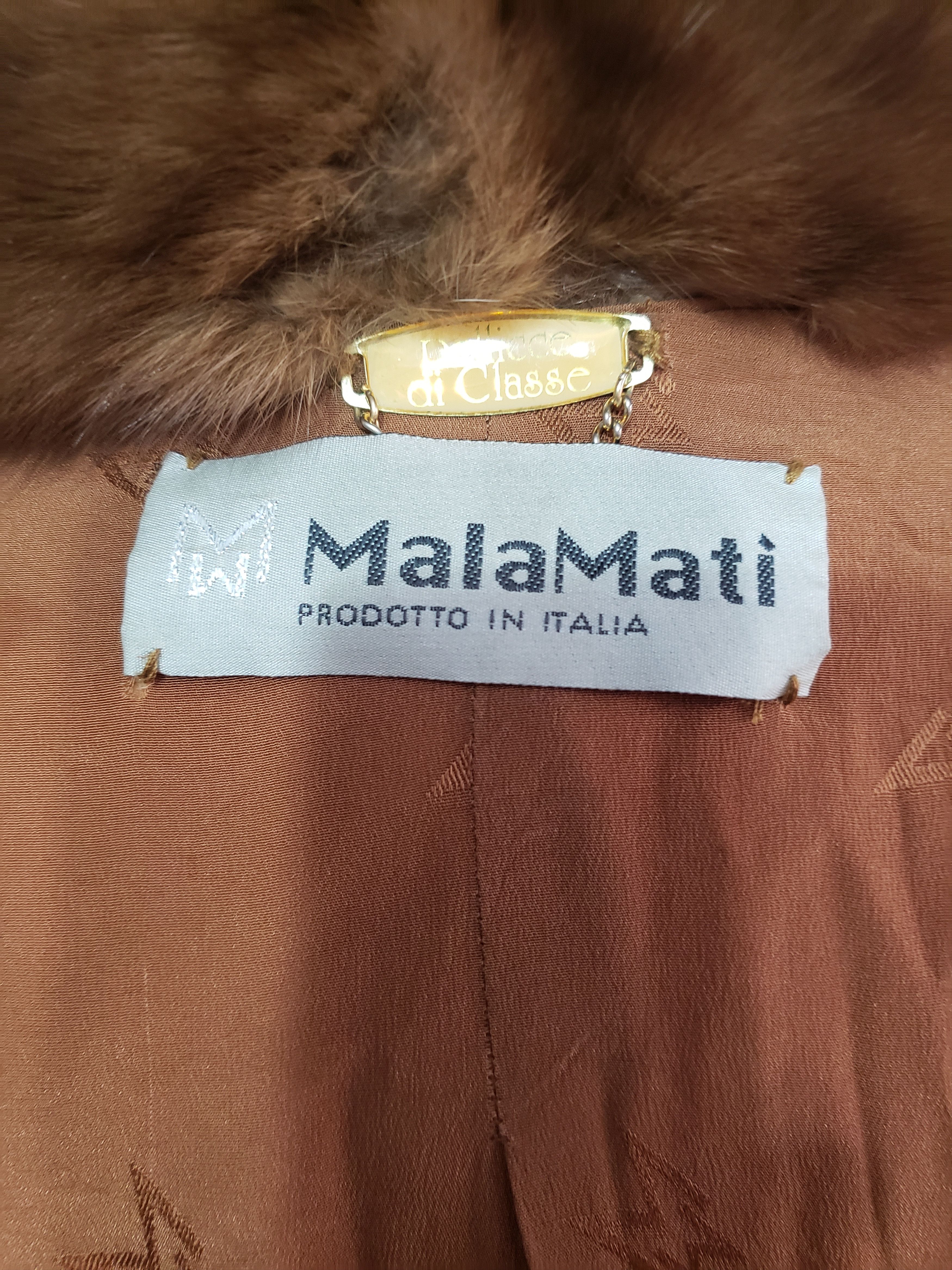 Uniqlo Stylish women's mink coat. Size M / US 6-8 / IT 42-44 - 8 Thumbnail