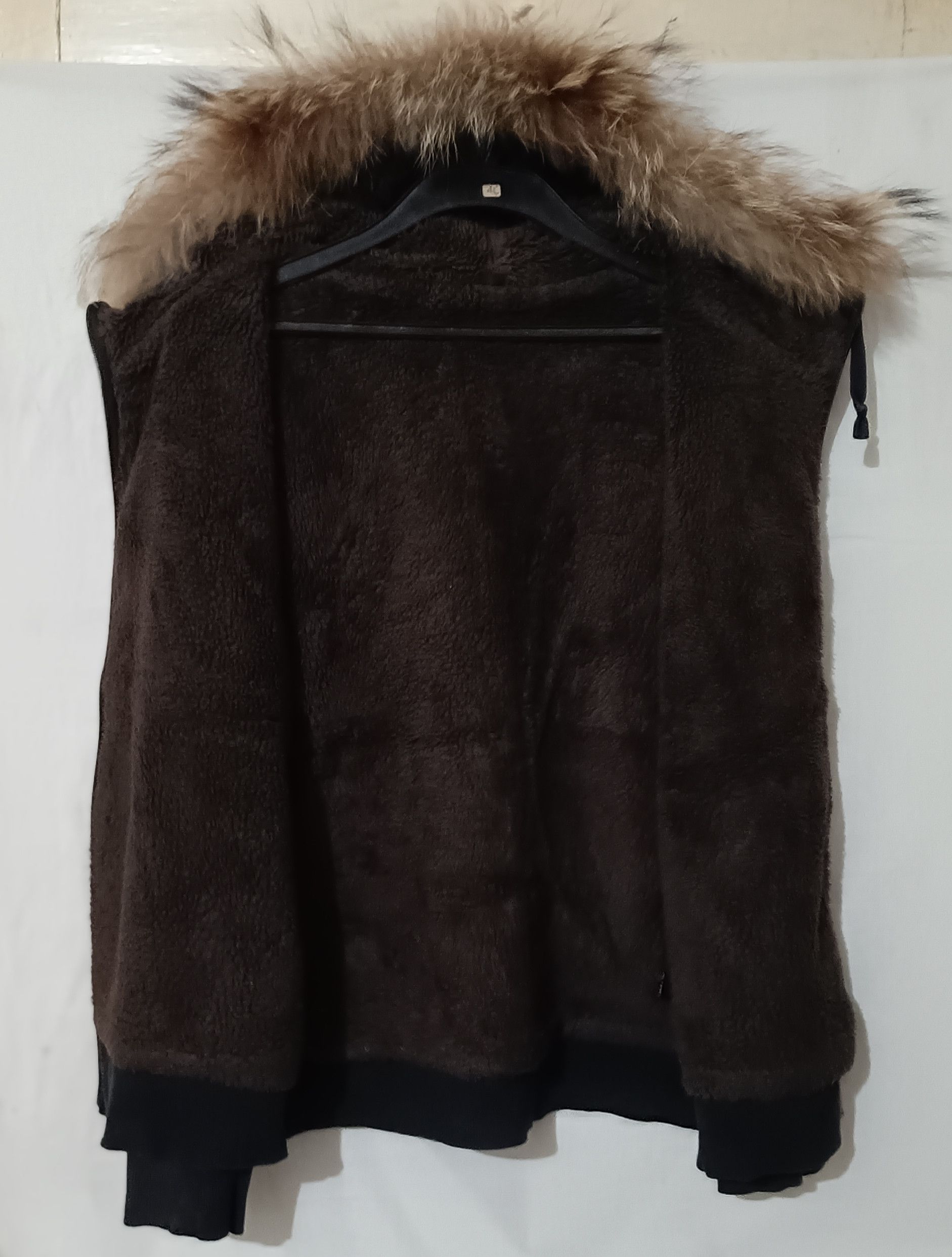 14th Addiction Y2k Uniqlo Fur Hoodie Flecce Inner LGB Style Size US L / EU 52-54 / 3 - 3 Thumbnail