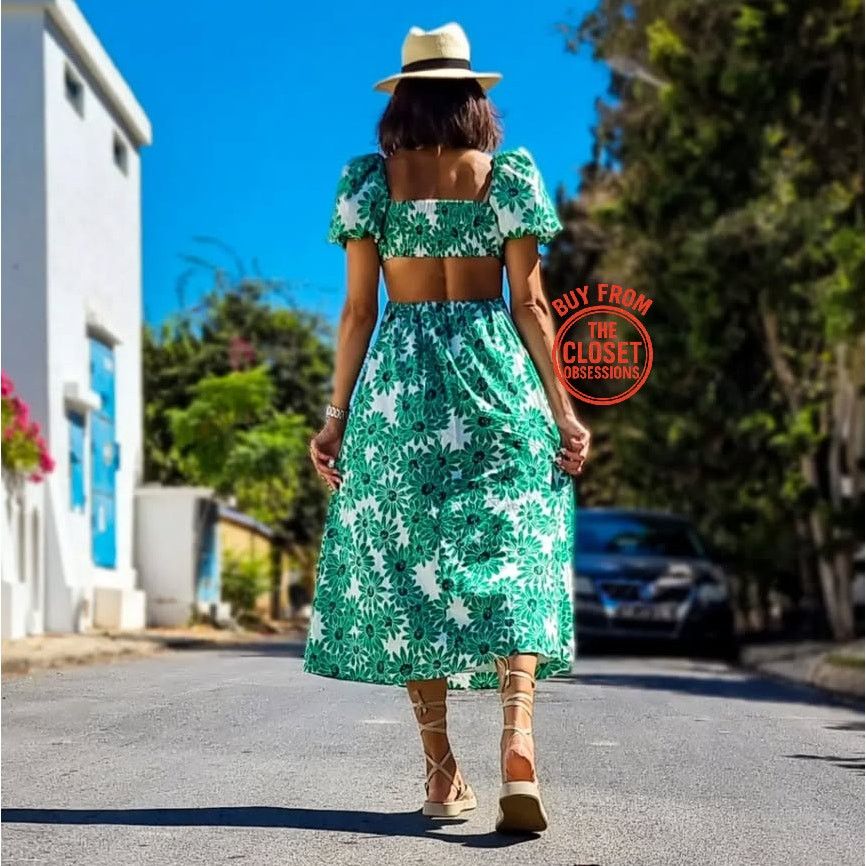 Mango MANGO Floral Print Midi Dress NWT Size S / US 4 / IT 40 - 5 Thumbnail